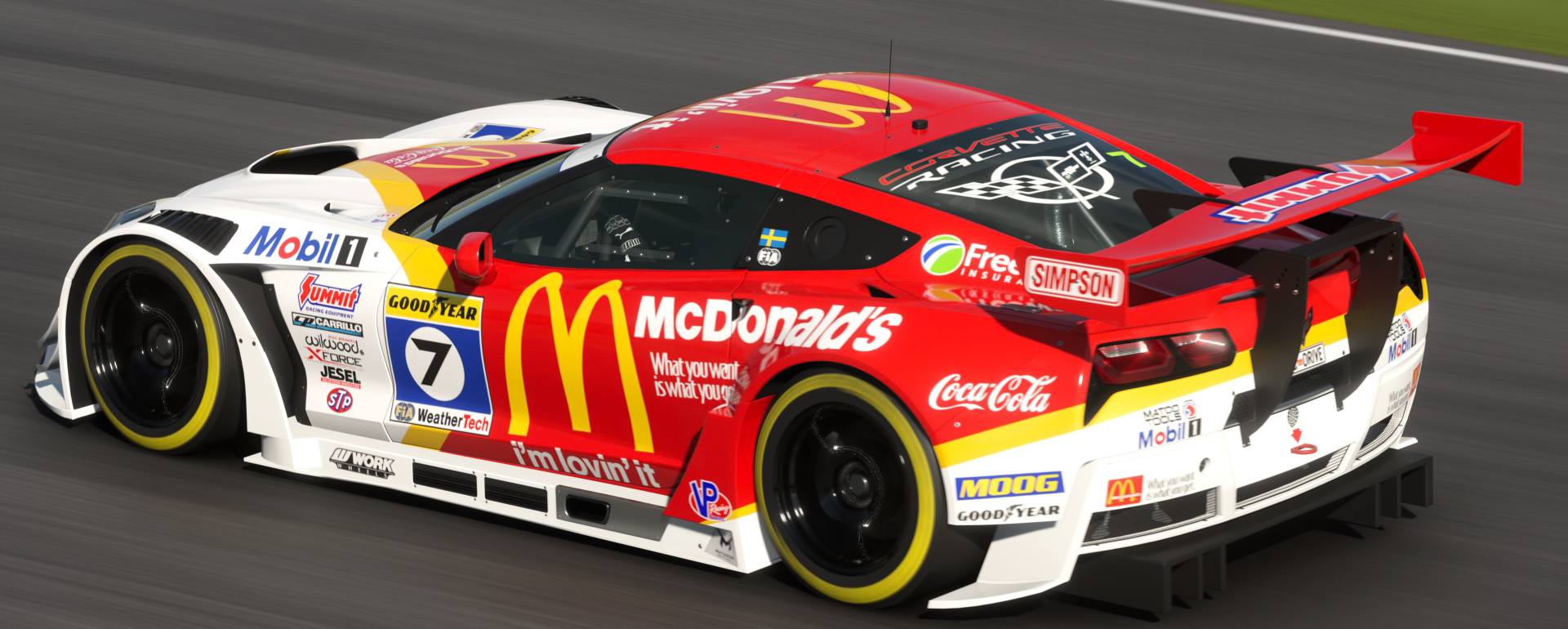 PSN: Knokkelman82 #corvette #mcdonalds #gt3