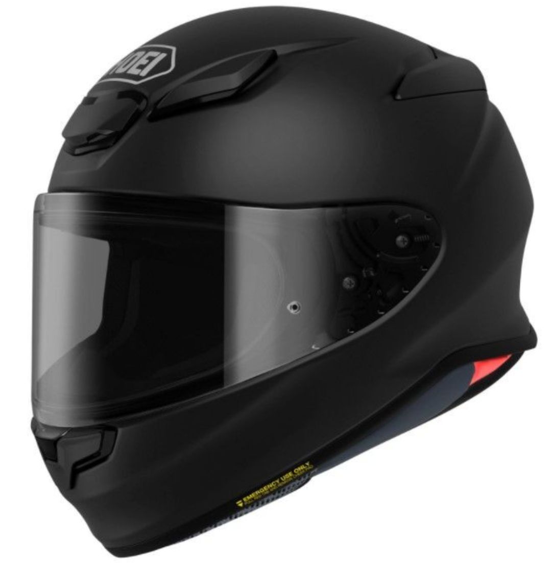 are shoei modular helmets safe RF-1400 Sheen Helmet - TC-1 Red/Black - Size Medium an internal sun shield SHOEI RF-1400 Matte Black Helmet