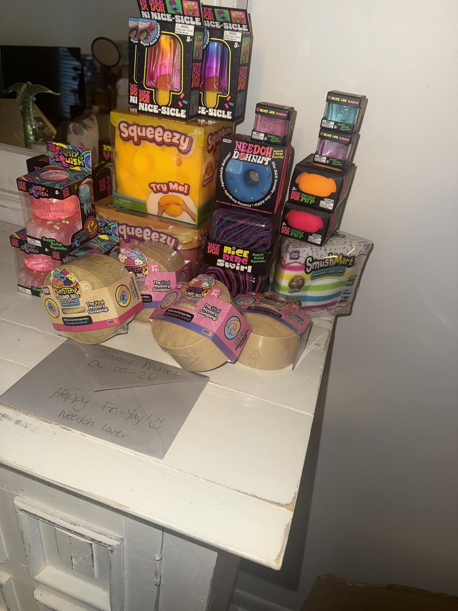 Many items
