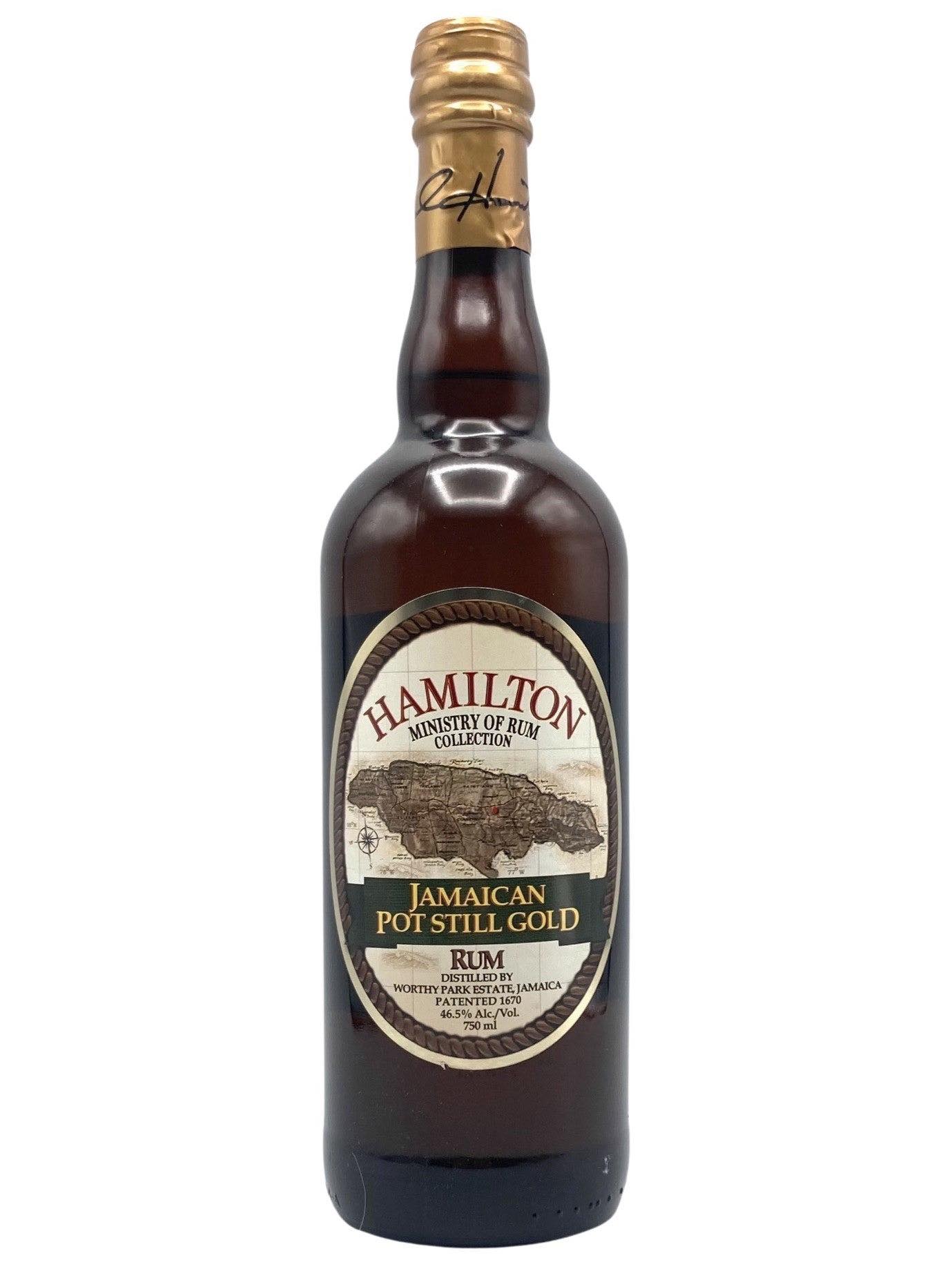 Hamilton Jamaican pot still black rum review