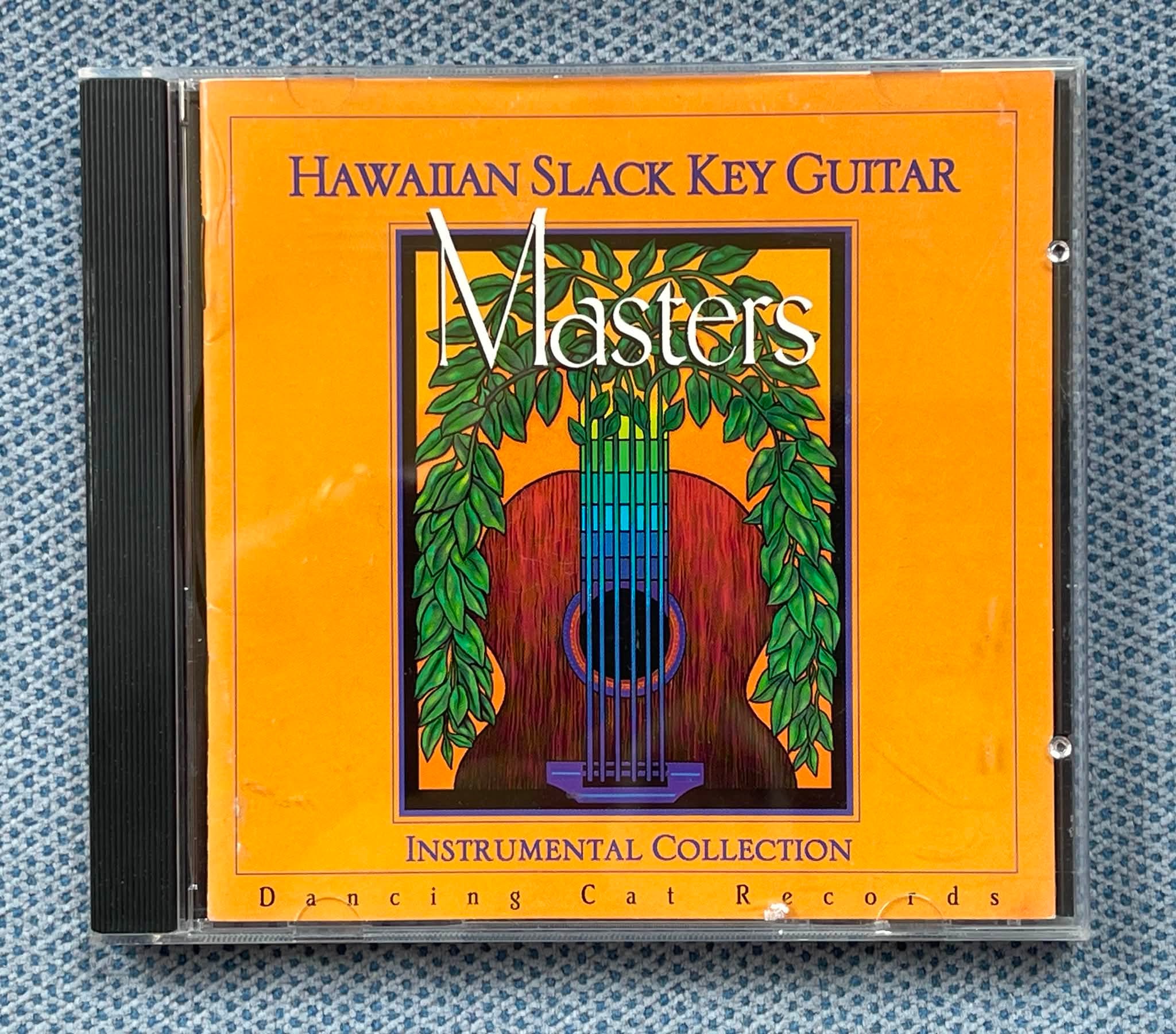 Slack key guitar CD compilations by Hawaiian masters