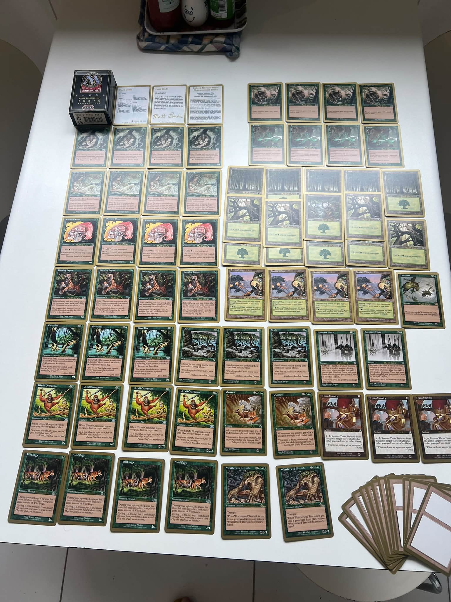 Value of Matt Linde's 1999 World Championship Deck?