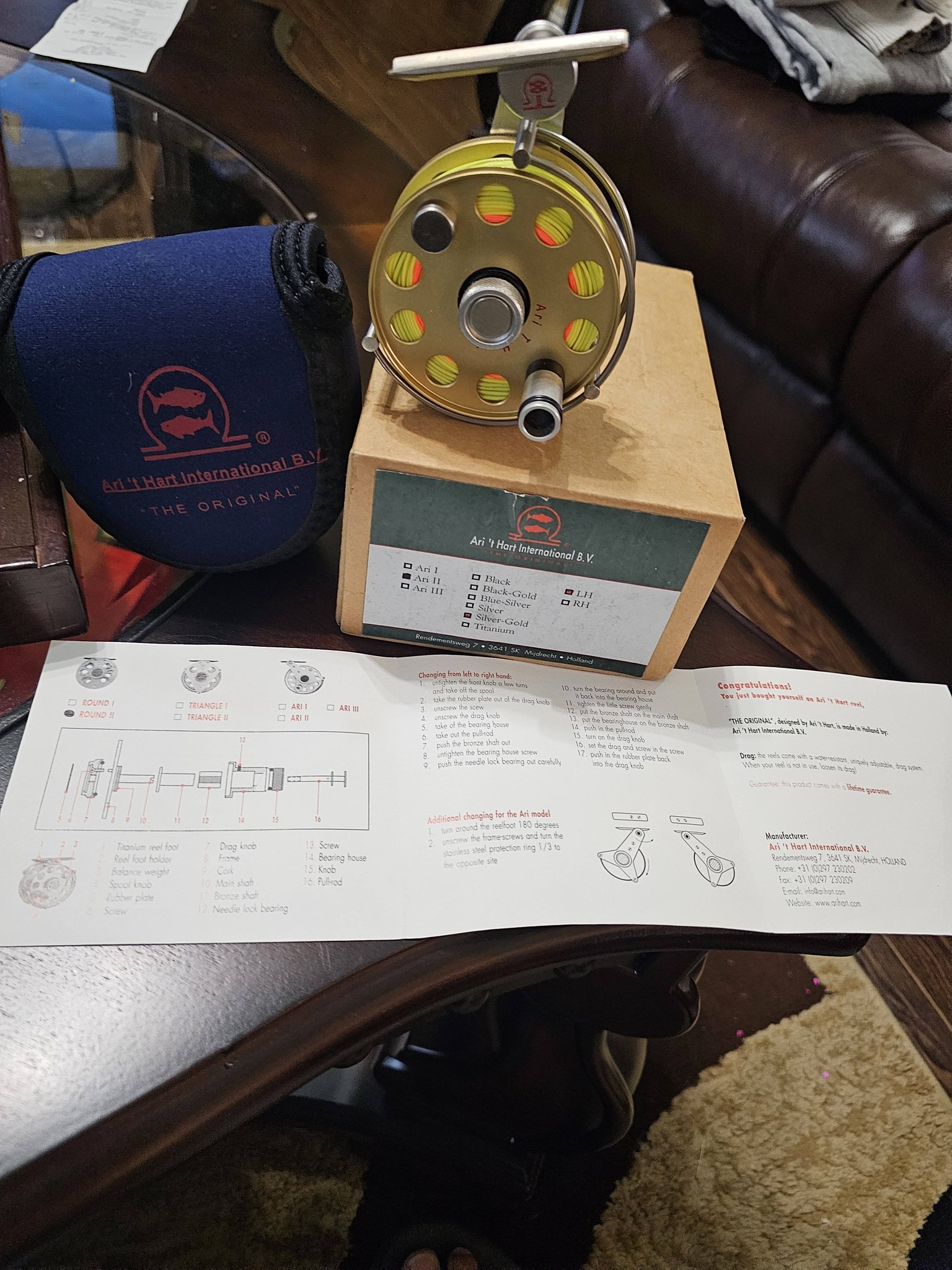 couch fishing reels 48' - Reel Life Private Bring the warmth and comfort of an anglers fishing lodge into your home How to Easily Spool Your