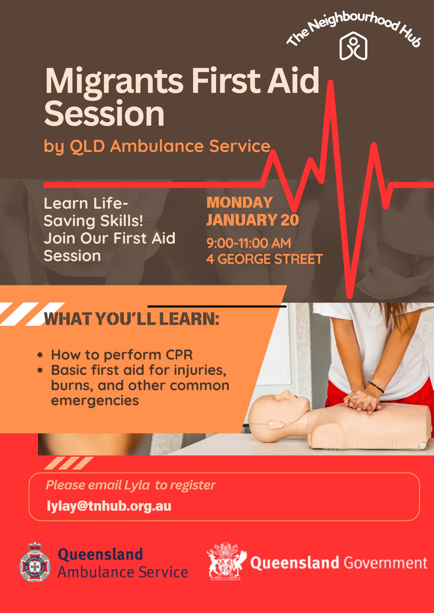 The Neighbourhood - 📢Join Us for a Migrants First Aid Session! We’re ...