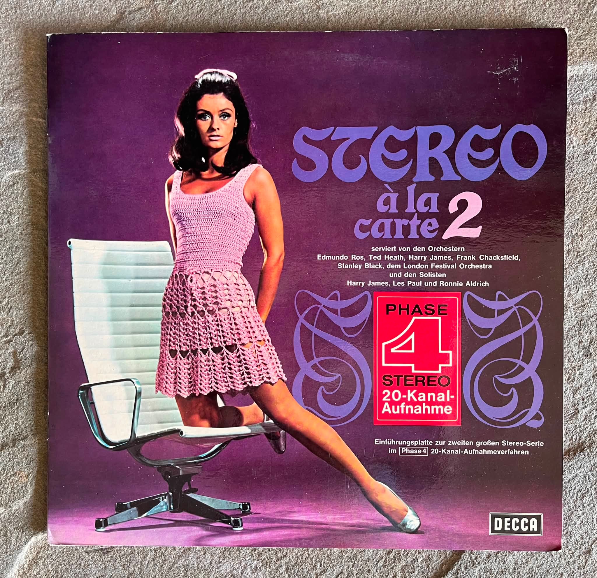 Phase 4 stereo compilation album found
