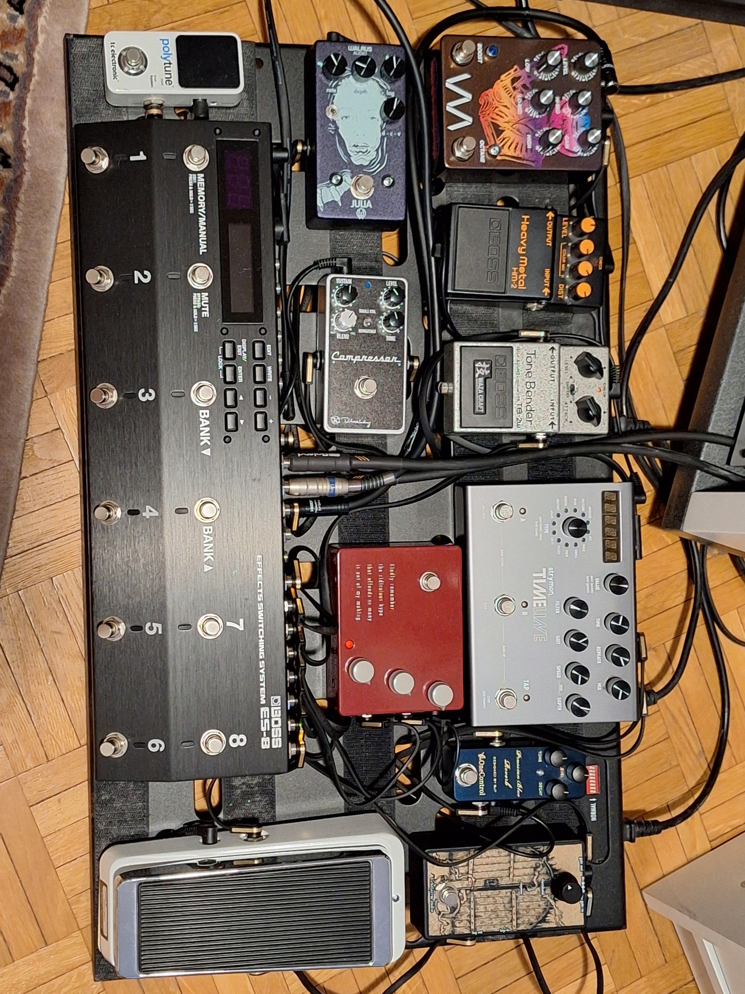 Lichtlaerm Gehenna pedal placement advice with Laney Loudpedal and