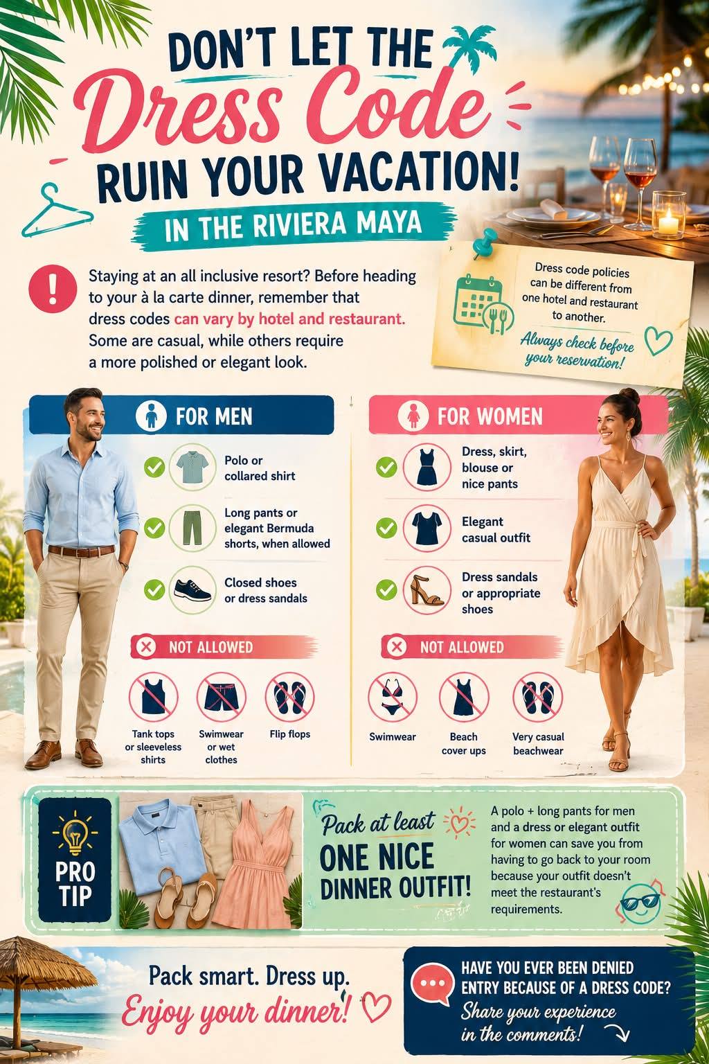 barcelo maya beach dress code What is the for Riviera all inclusive resorts? Wedding
