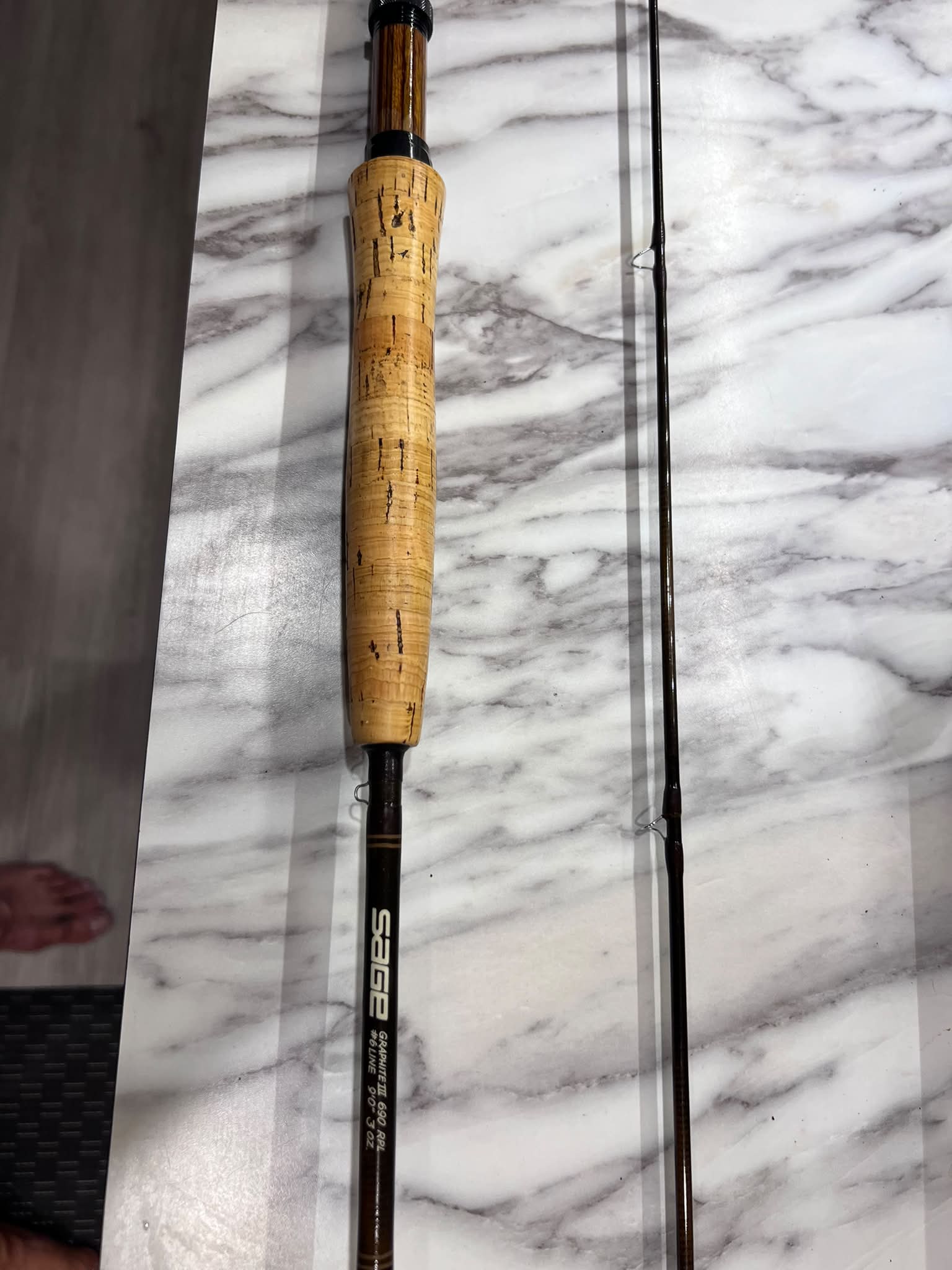 Sage Graphite III 690 RPL rod 6 weight review and information