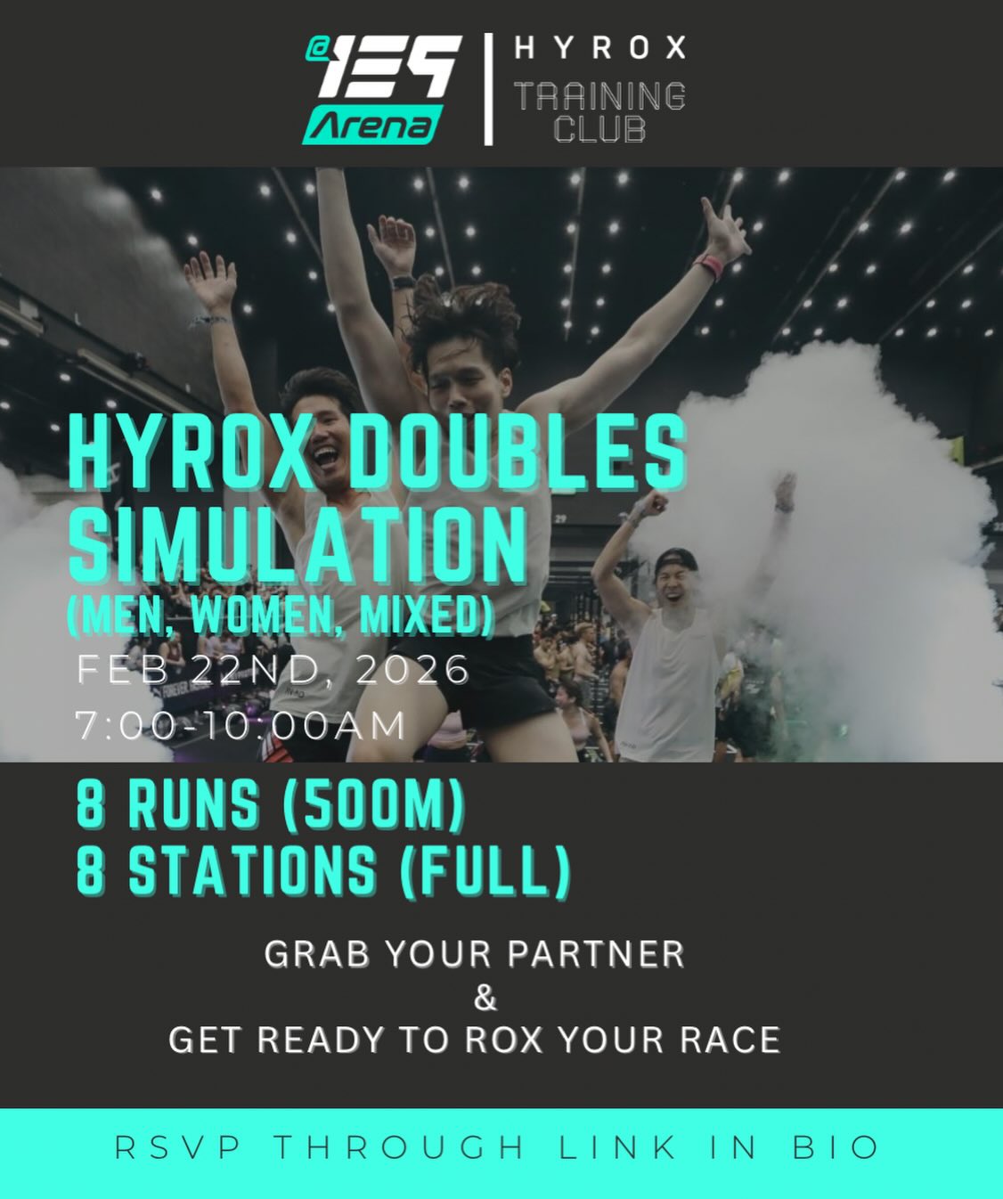 Au - HYROX Double simulation day at 139 ARENA Not a typical class. It’s ...