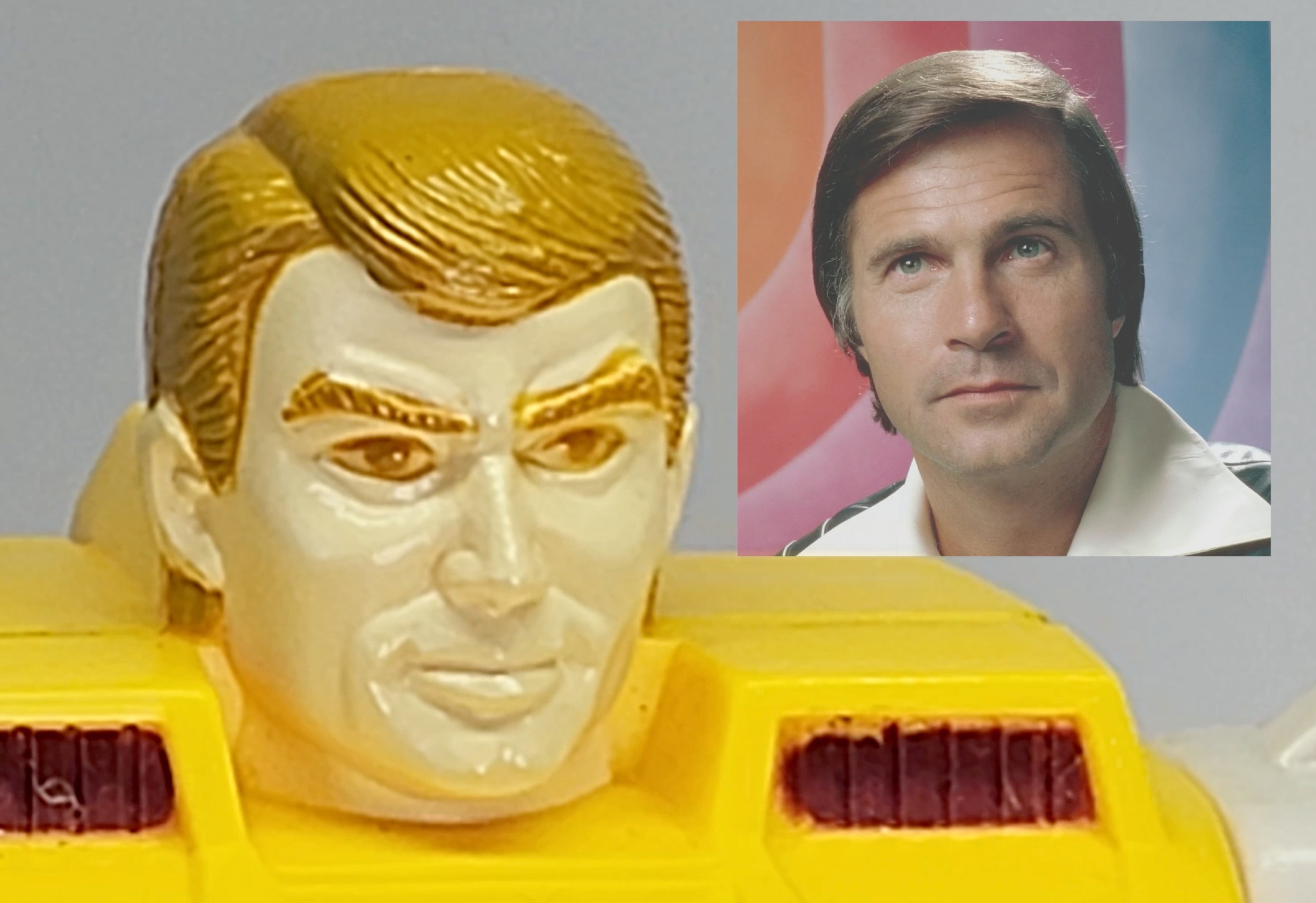 One of these things is not like the other. Early faces of Bumblebee.
