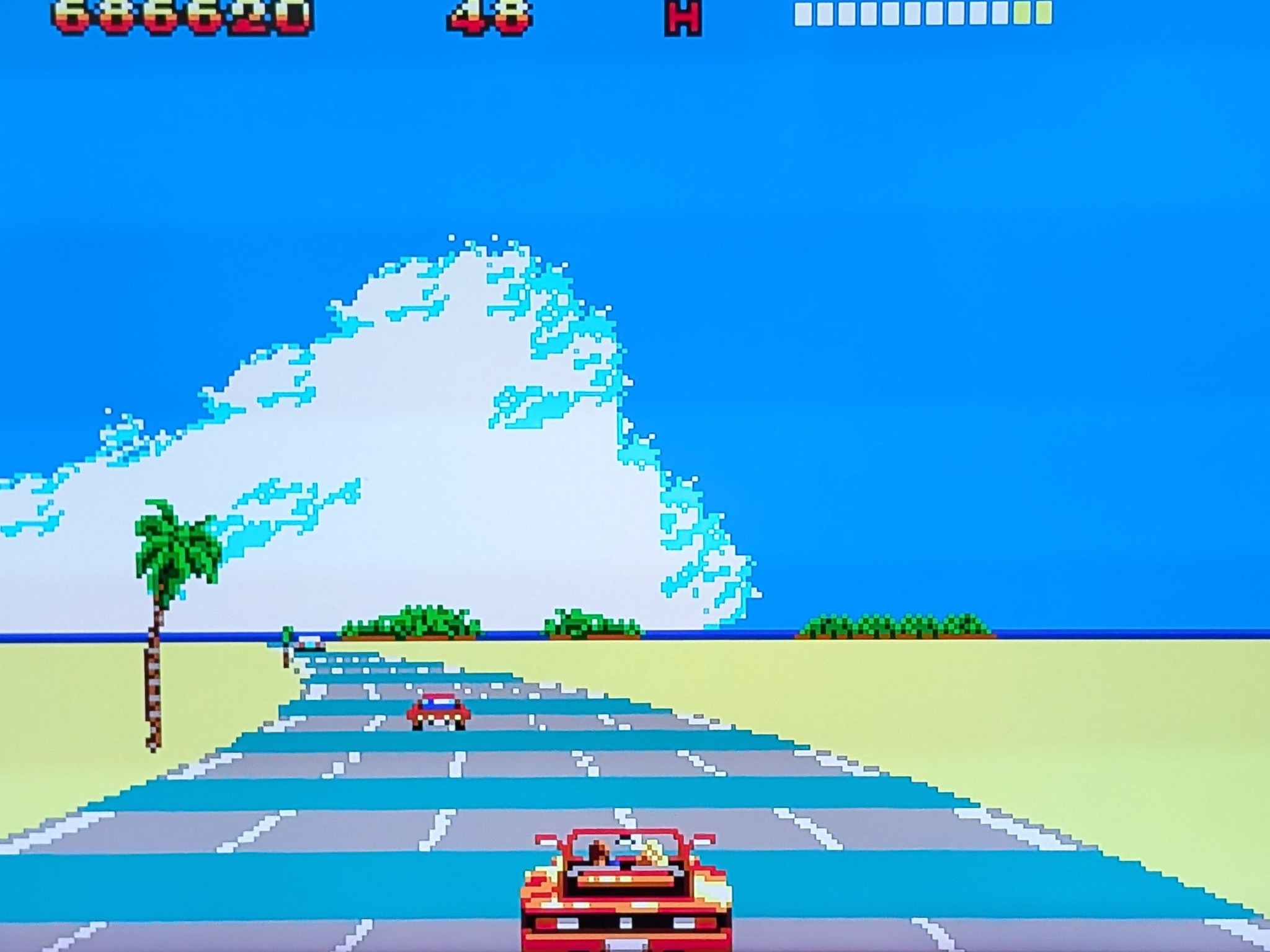 ⚡ OutRun Europa (Master System). Cruise through Europe's highways