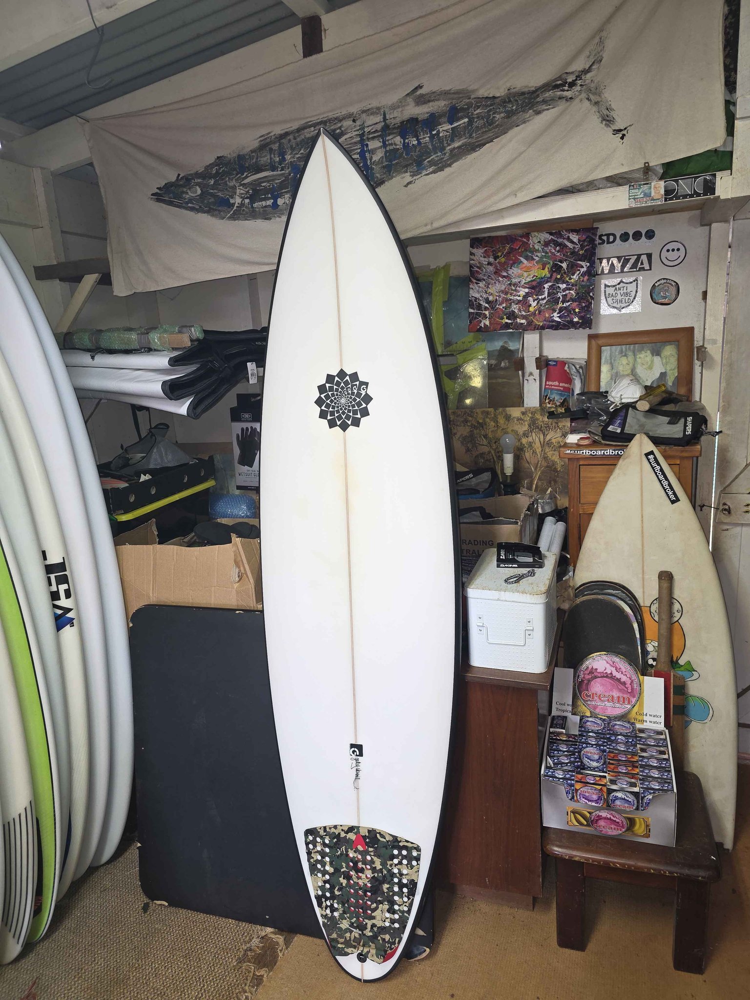 garymcneillconcepts 6'6 19 7/8 2 5/8 36CL Futures Pip Twin Model