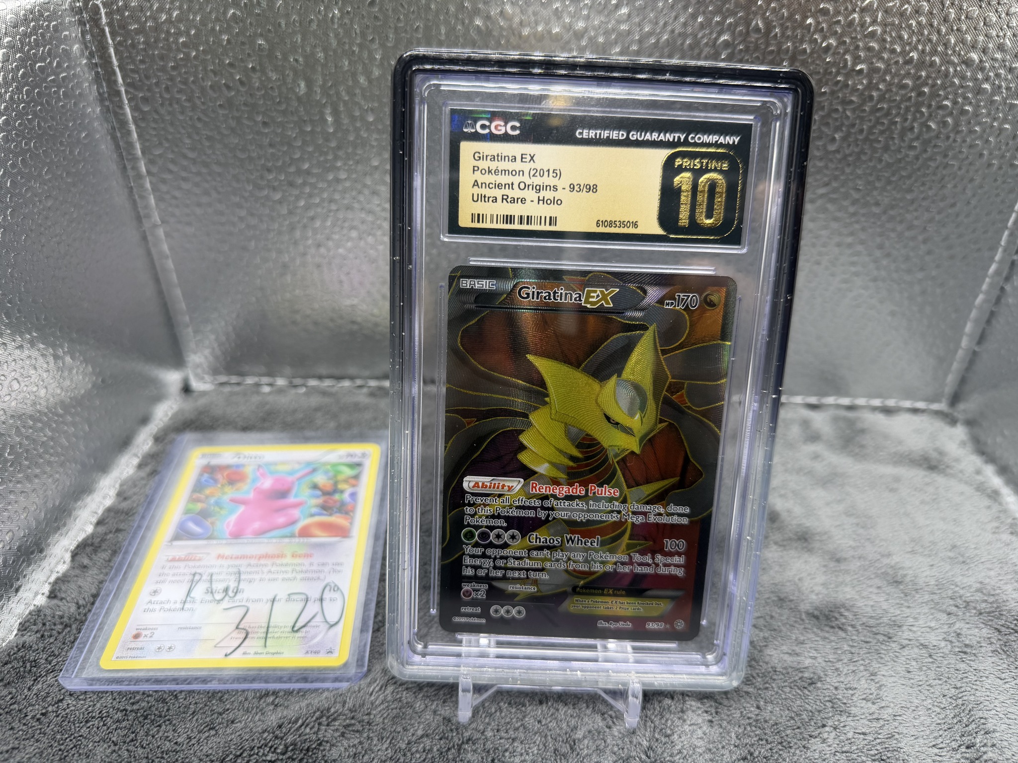 Value of cgc pristine 10 pokemon cards?
