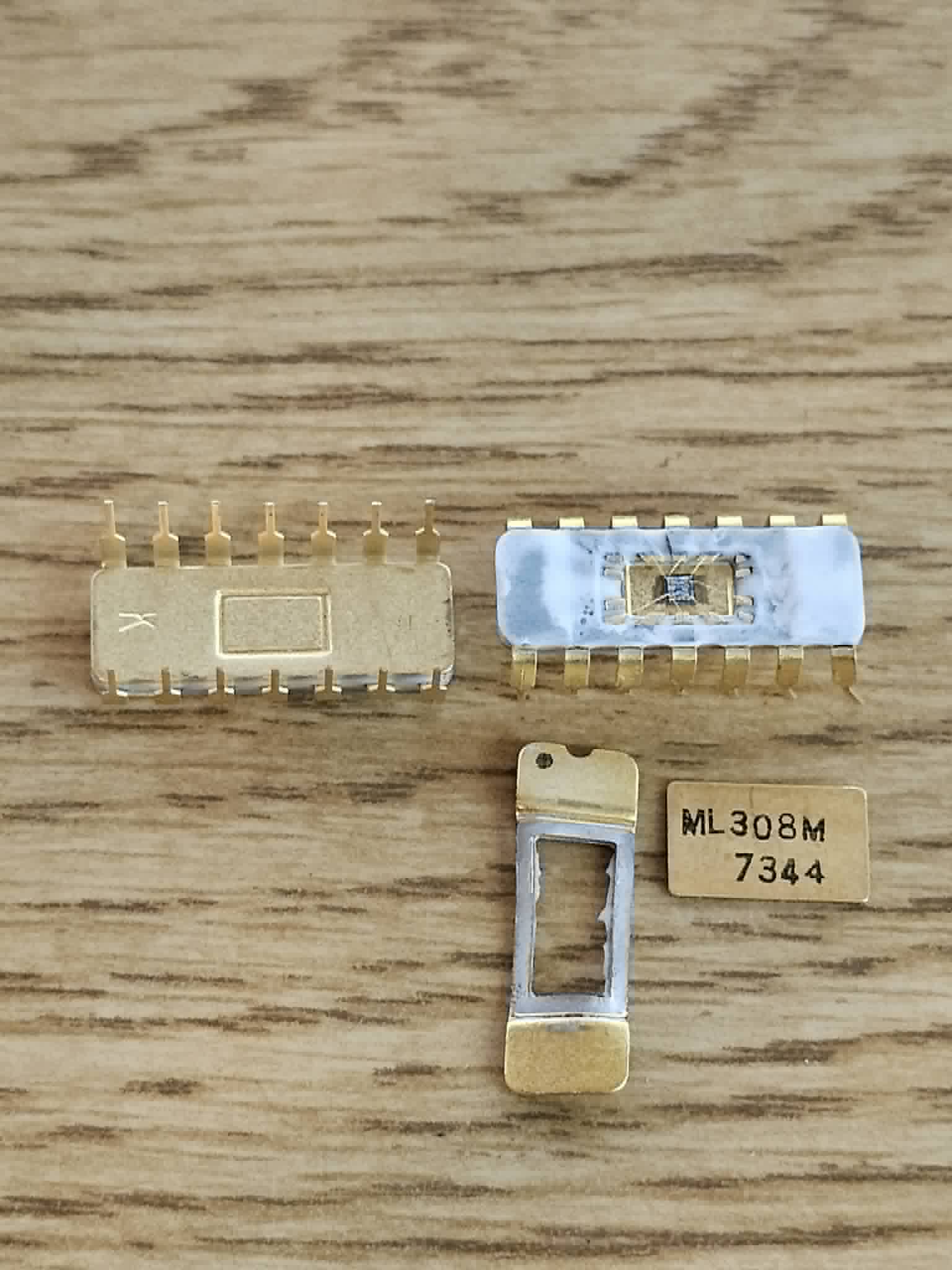 Vintage Motorola semiconductor packaging