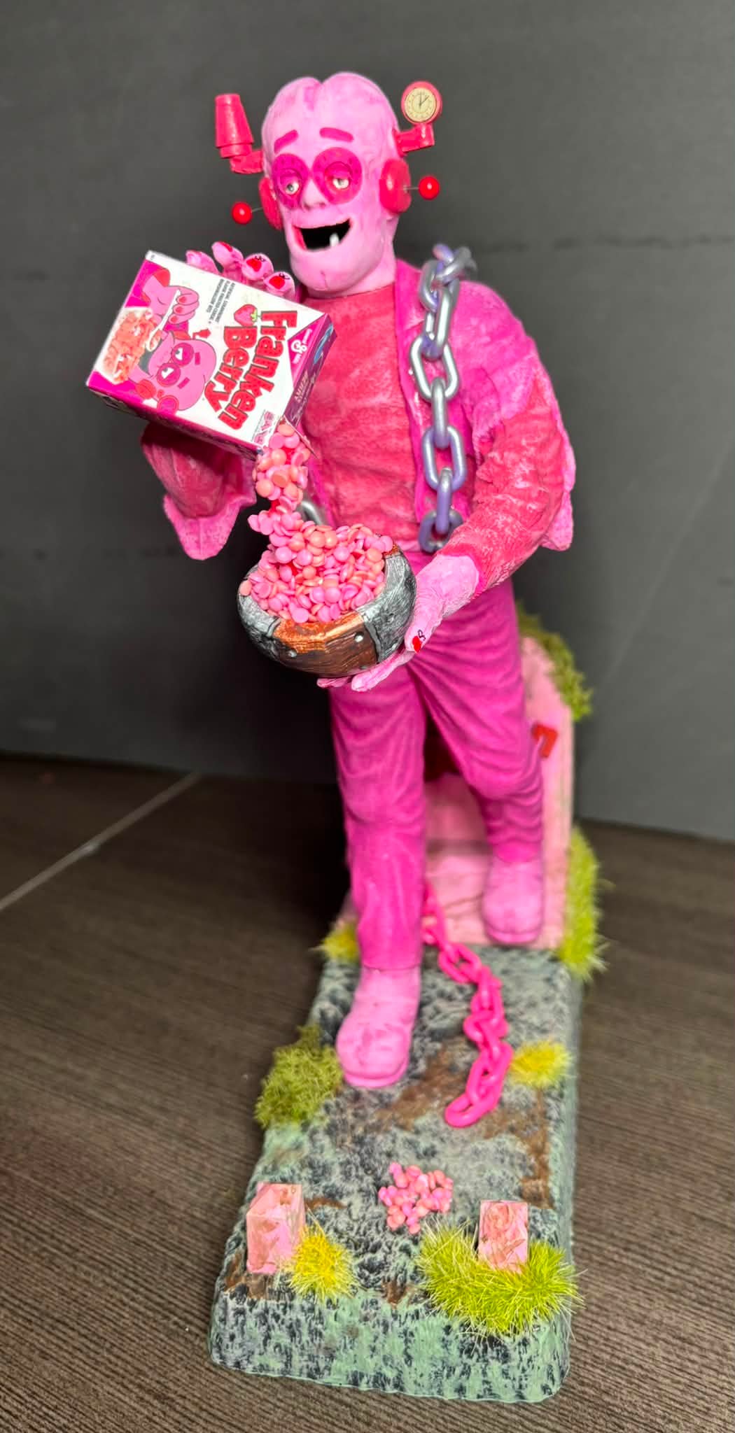 Custom Frankenberry model from Aurora Frankenstein kit parts