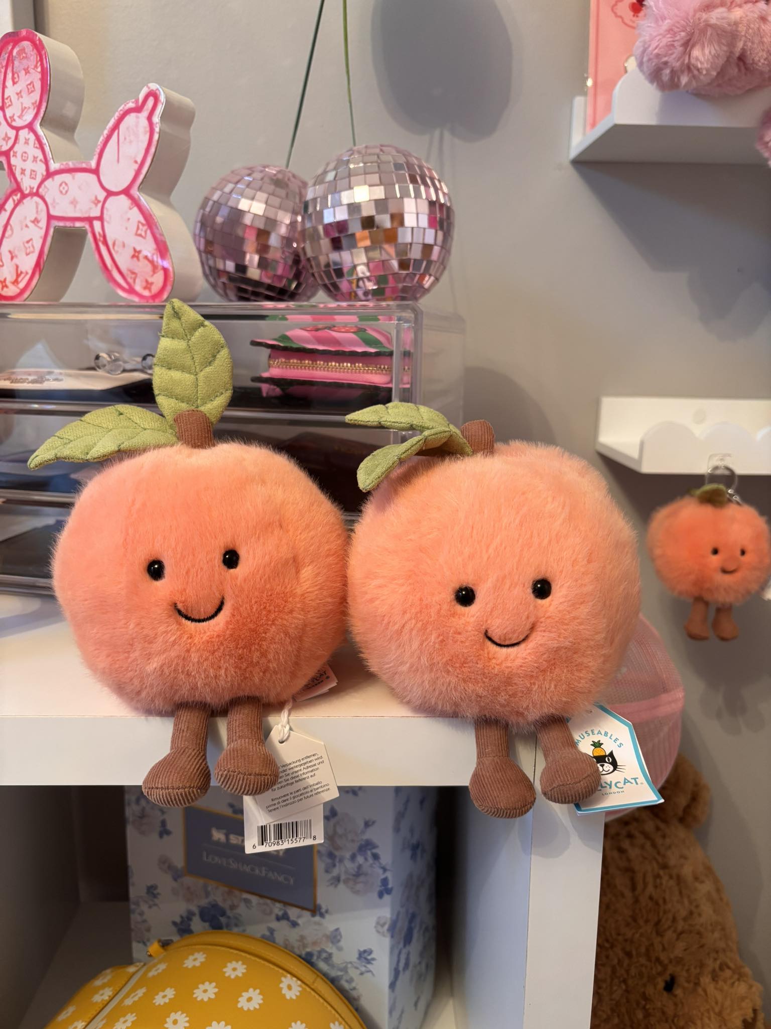 Jellycat melbie peach cake pickup from China