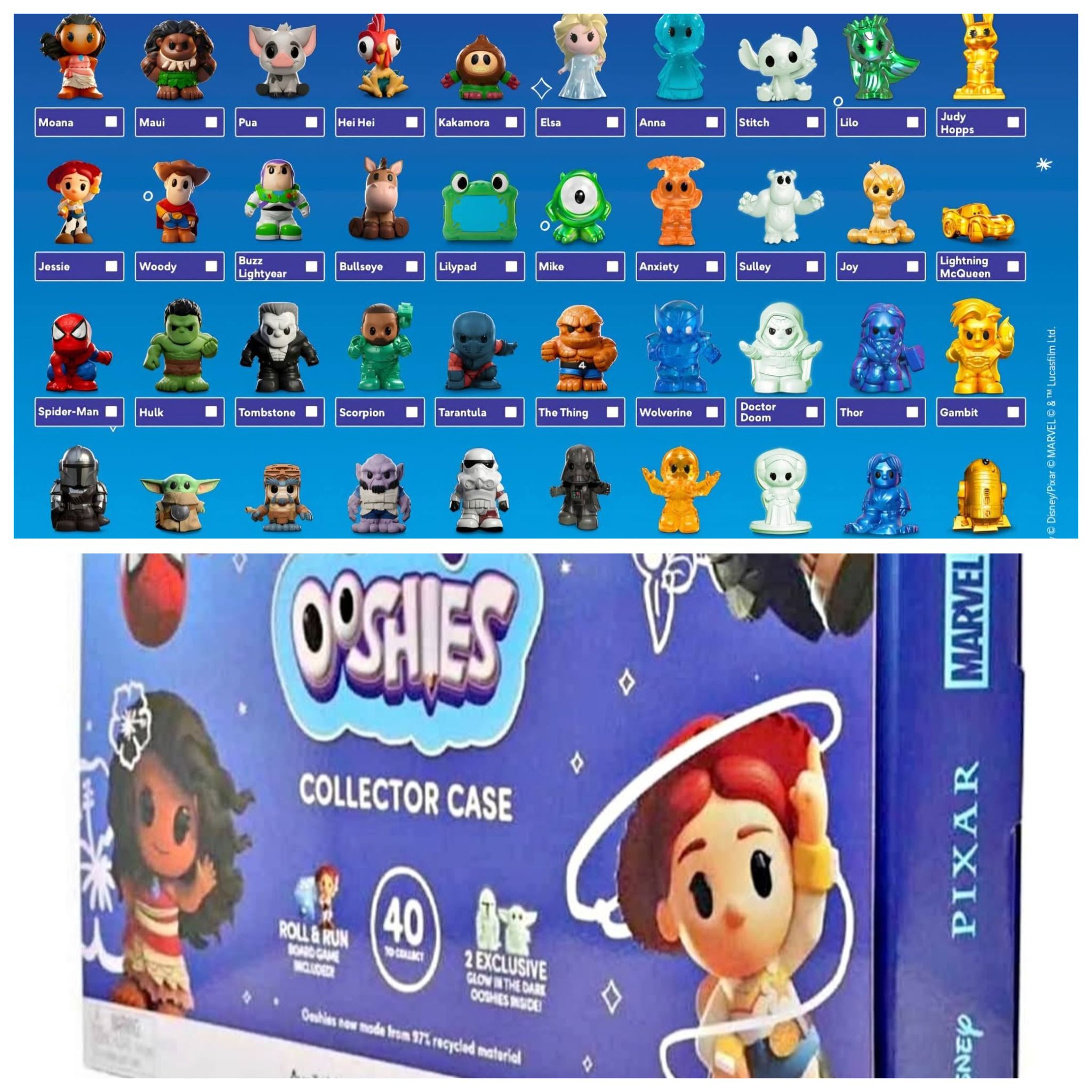 Disney+ O'Shies collector case duplicates for trade