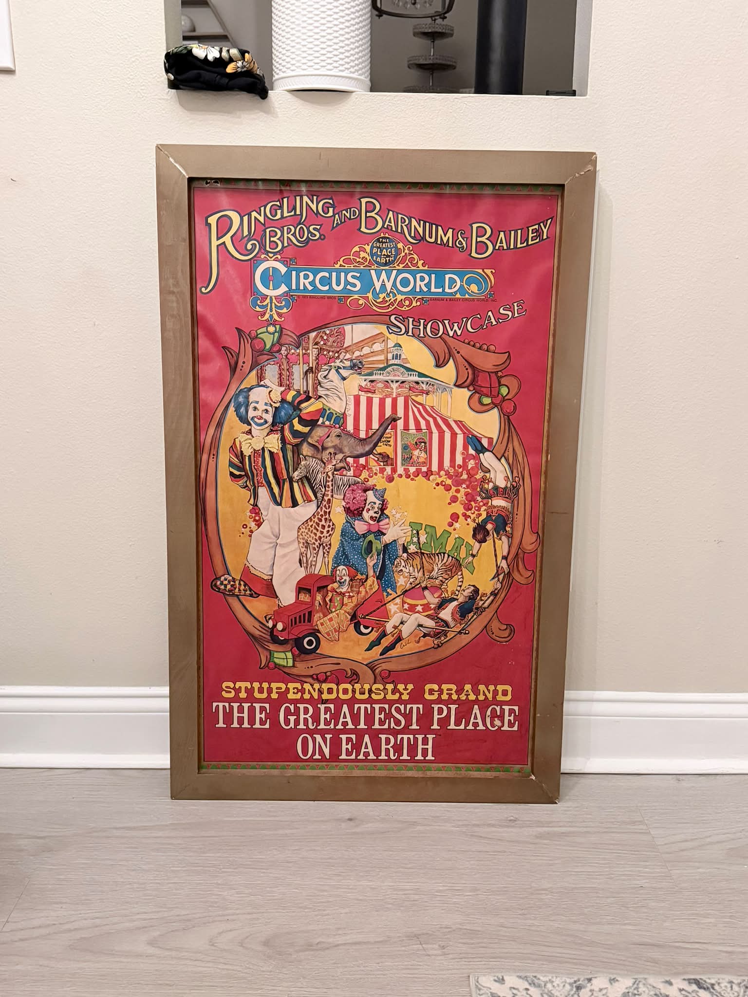 1969, Screaming Yellow Zonkers Box, Circus Poster by Charlie White