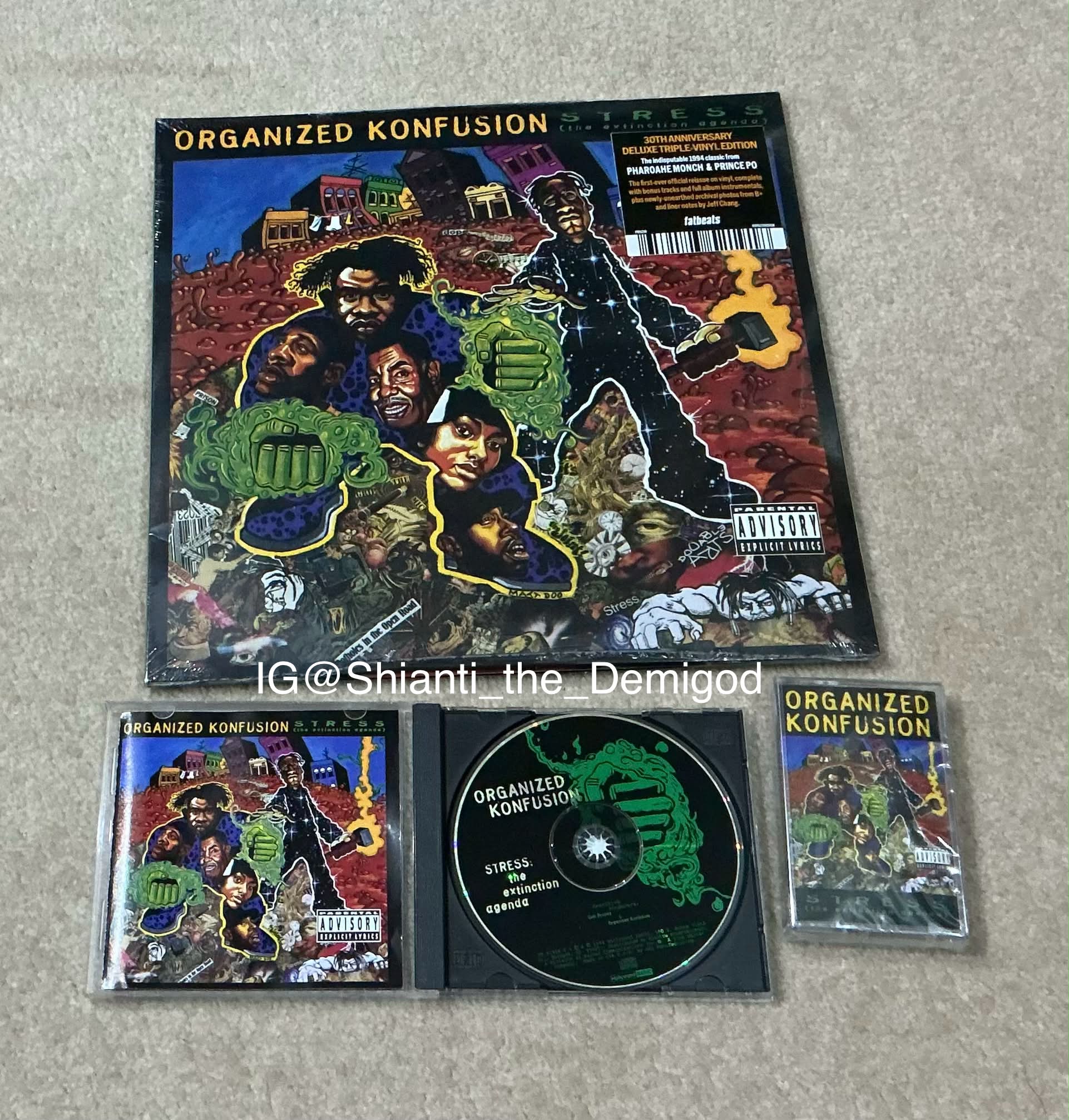 31 years ago today, Organized Konfusion released Stress: The
