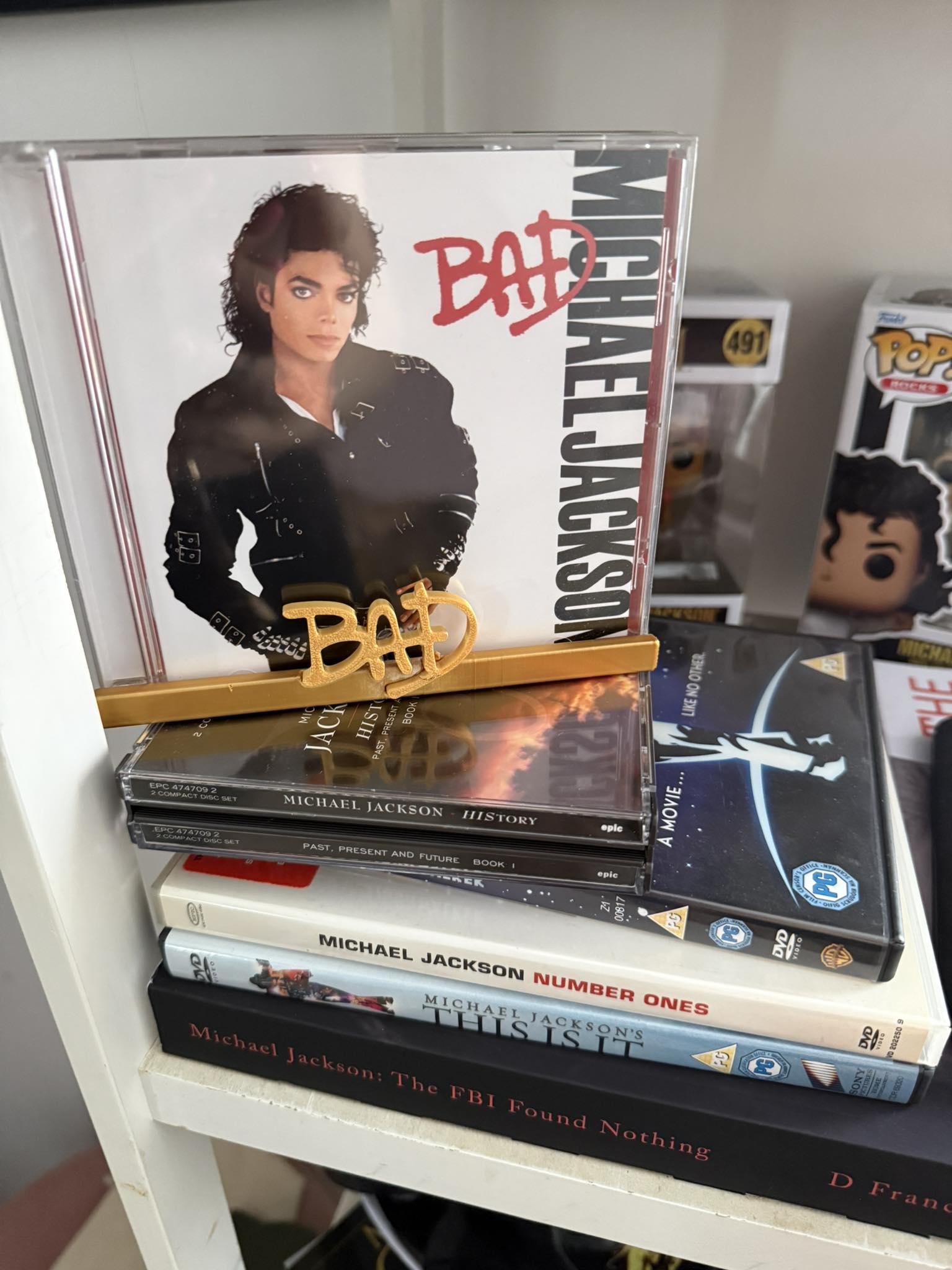 Some fans may have MiniDisc (MD) versions of Michael's albums in