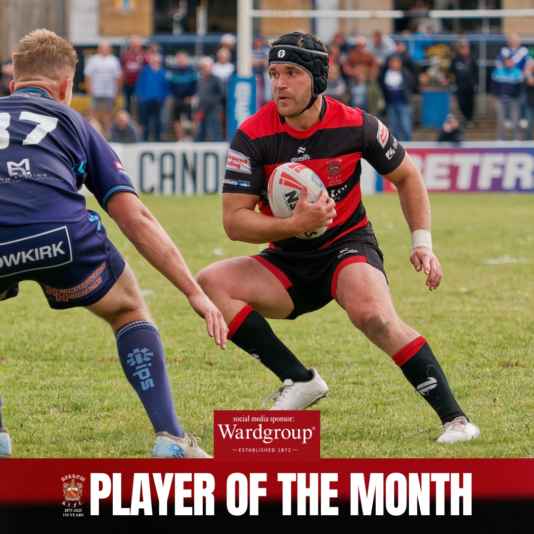 Barrow - Well done to Cressy, who has been chosen as our May Player of ...
