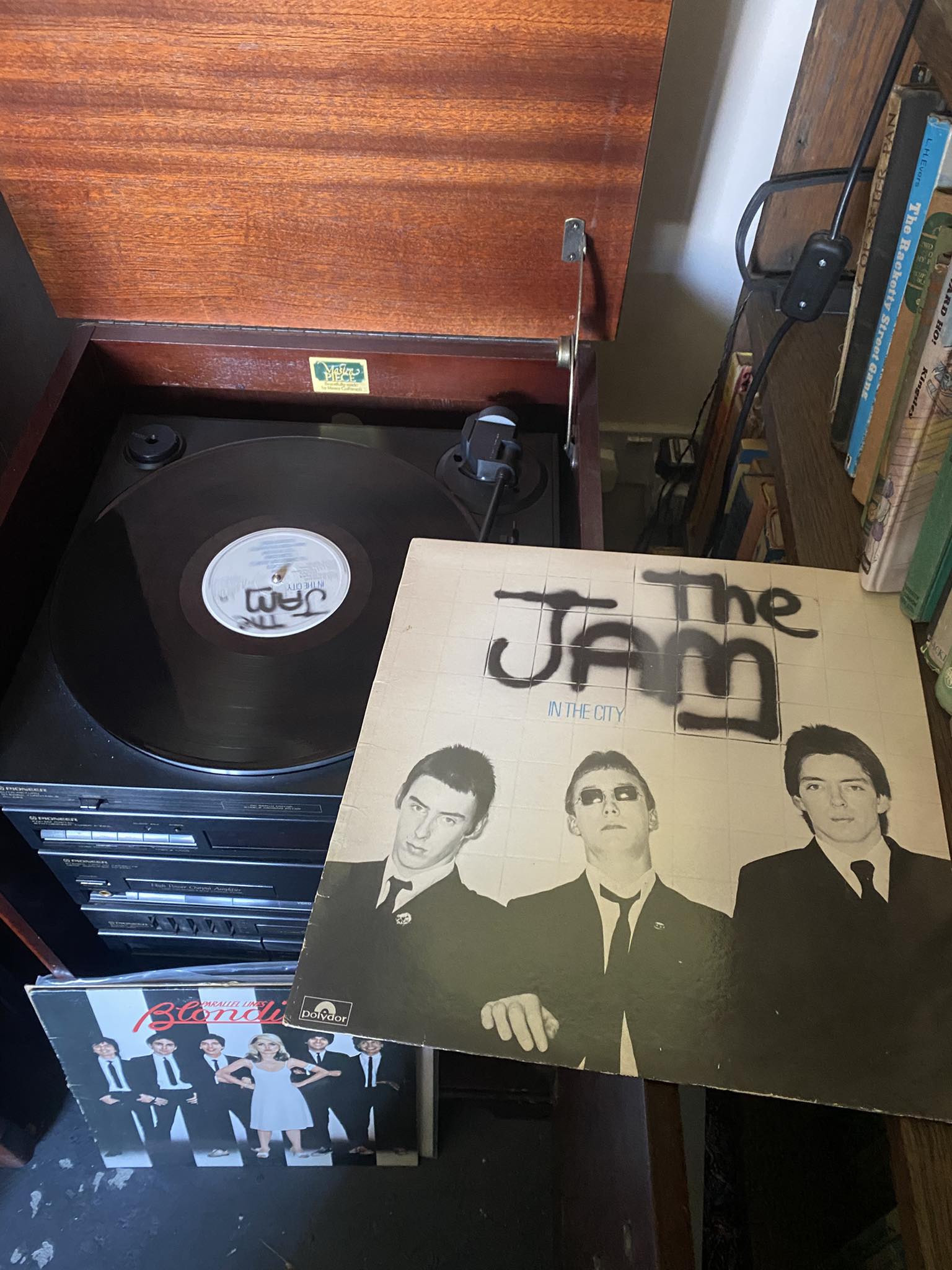 The jam in the city 1977 with banned printed inner.