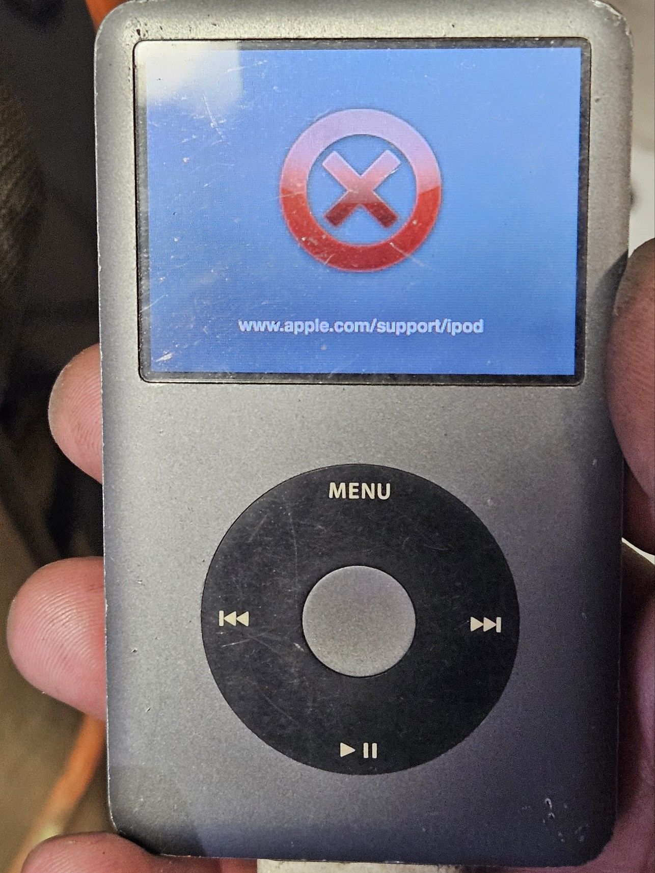 iPod Classic 160GB 返品不可です How to fix a 160gb iPod Classic with a red X