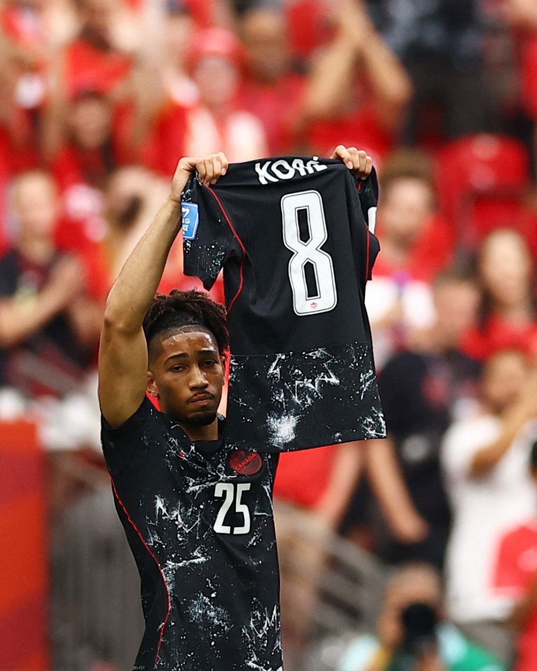 Canadian stars join fans as Canada earns historic point in first