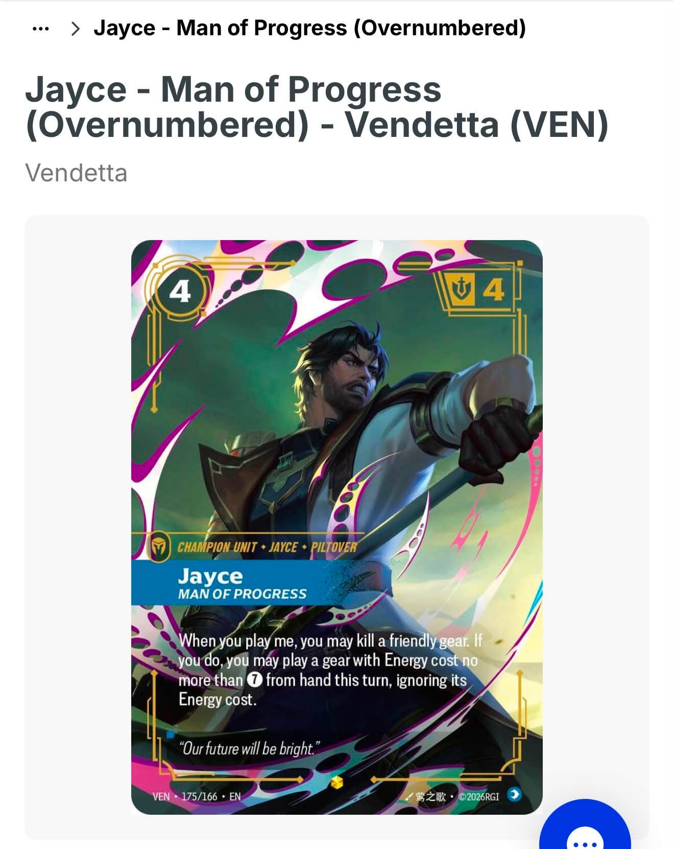 Exclusive Riftbound Vendetta Card Reveal: Jayce, Brilliant