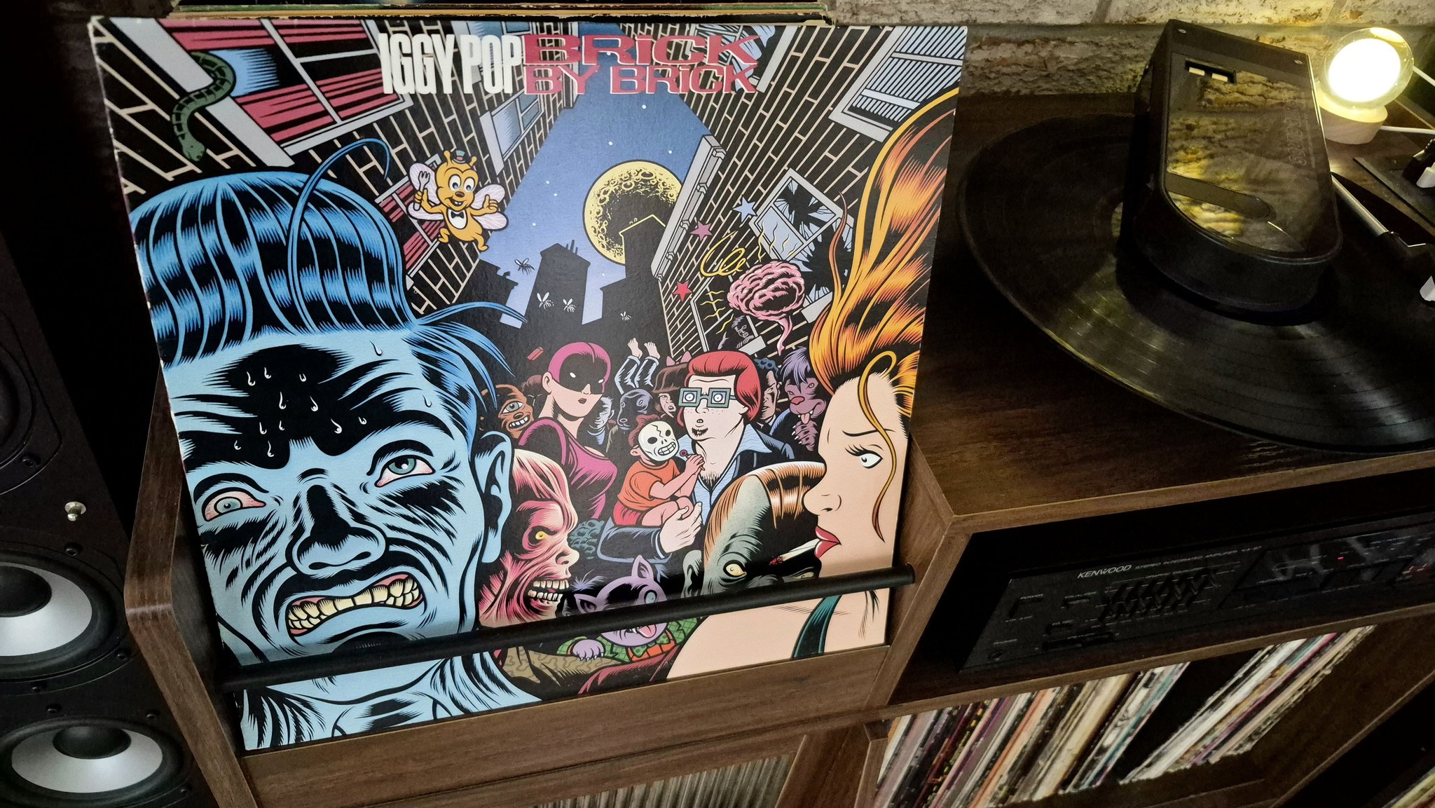 Iggy Pop's Brick By Brick vinyl record review