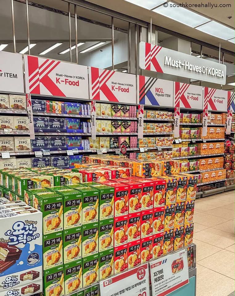 Best Korean souvenirs at Lotte Mart Zettaplex Seoul Station