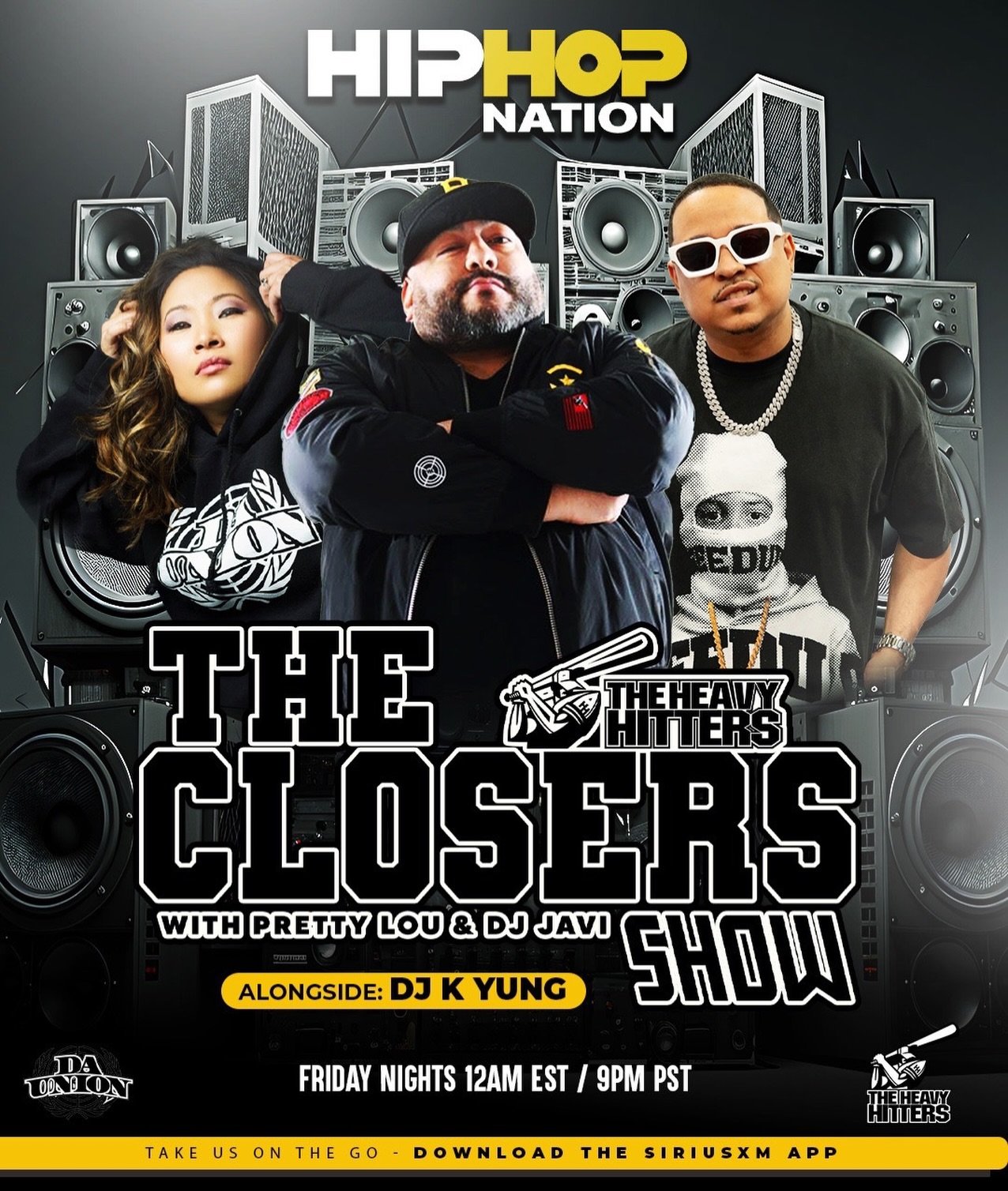 Tune in to The Closers with Pretty Lou and DJ Javi on HipHopNation 