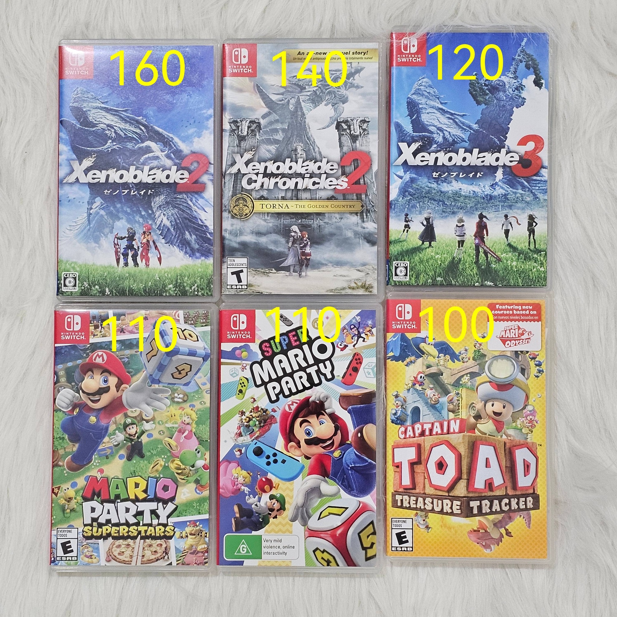 二手Nintendo Switch Game出售❤️