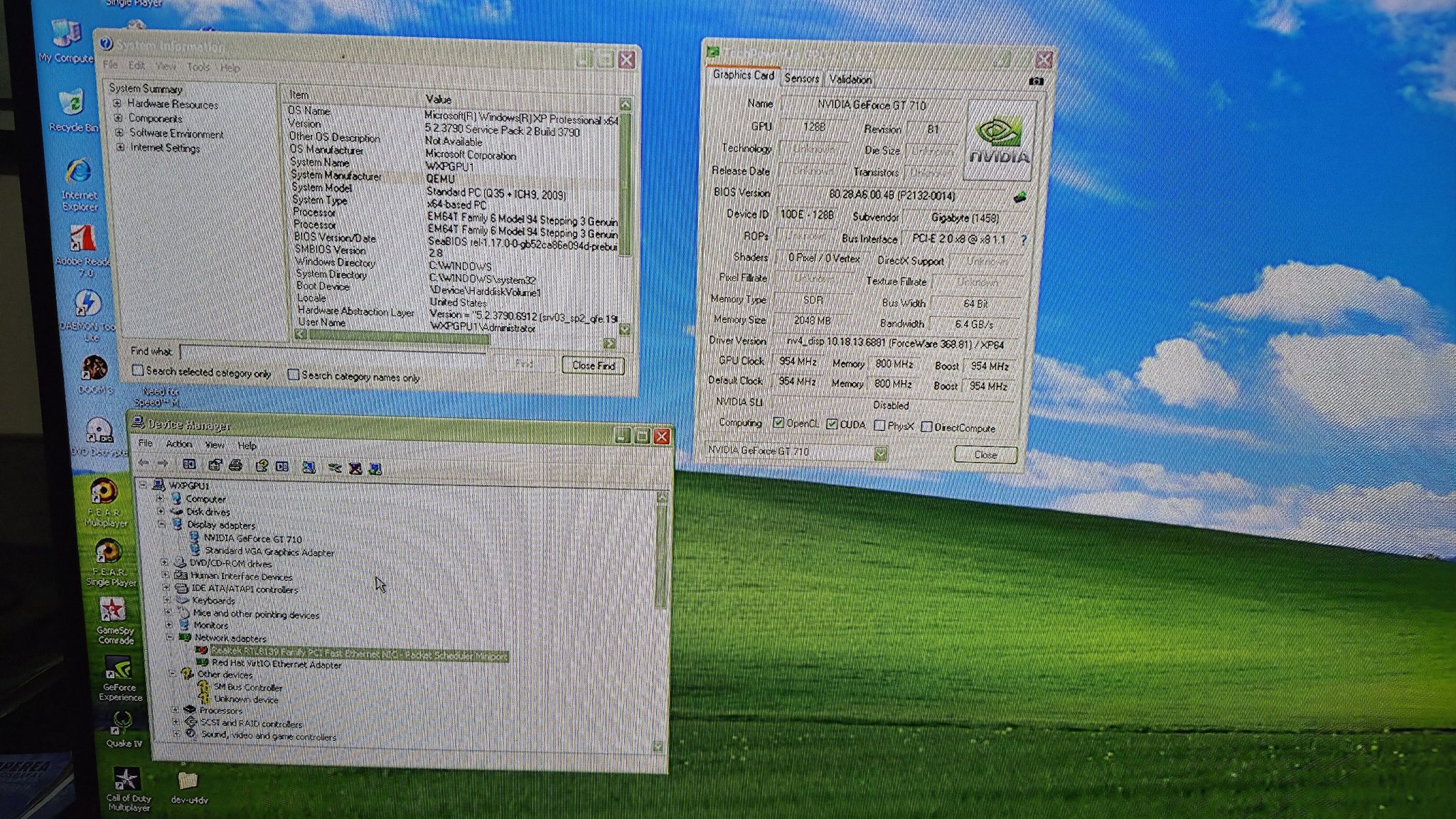 How to install Windows XP on AMD A8 with Nvidia GT710