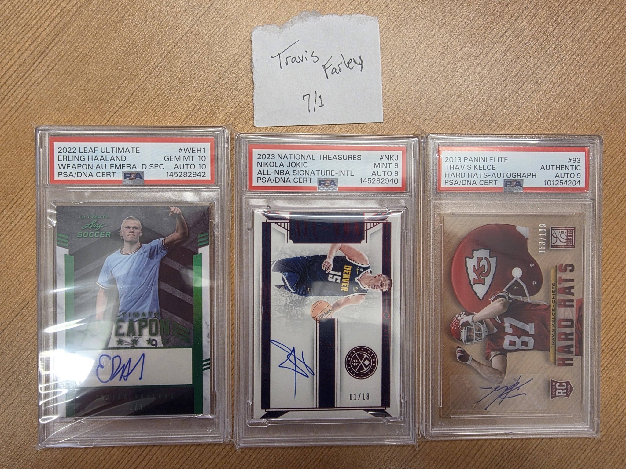 ? Sports Card Sale – Graded Autos & Vintage ? ⚽ Erling Haaland 