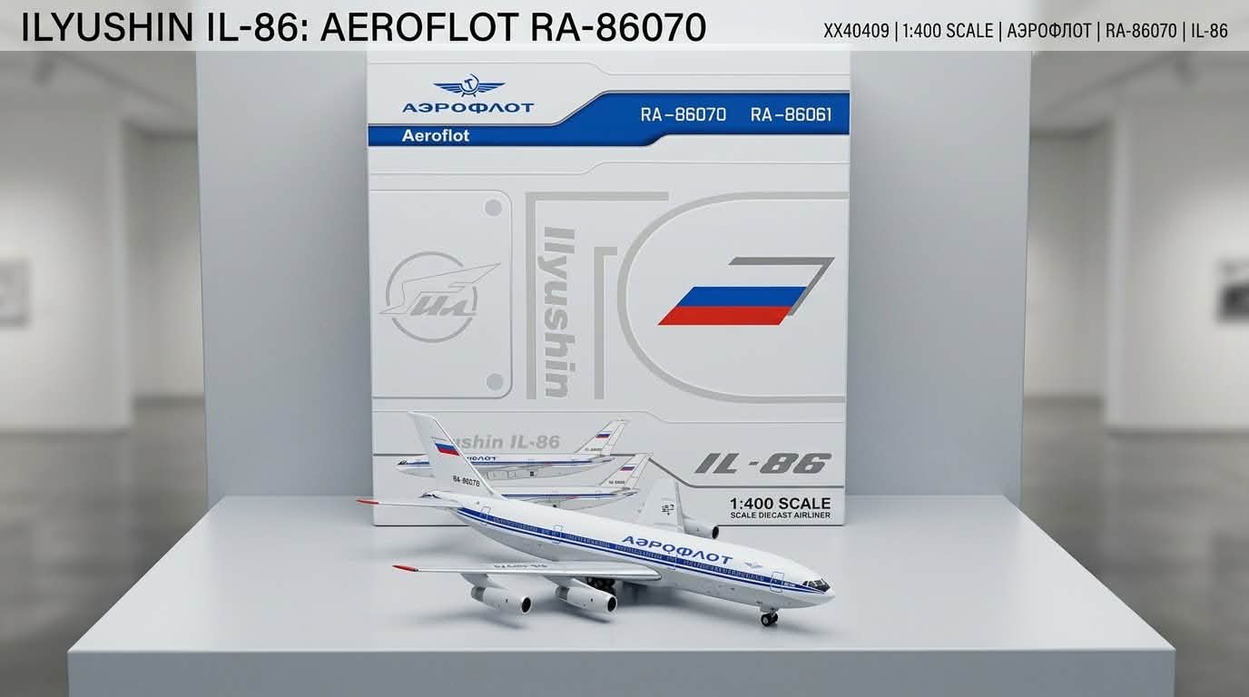 IL-86 Aeroflot Model Review and Discussion