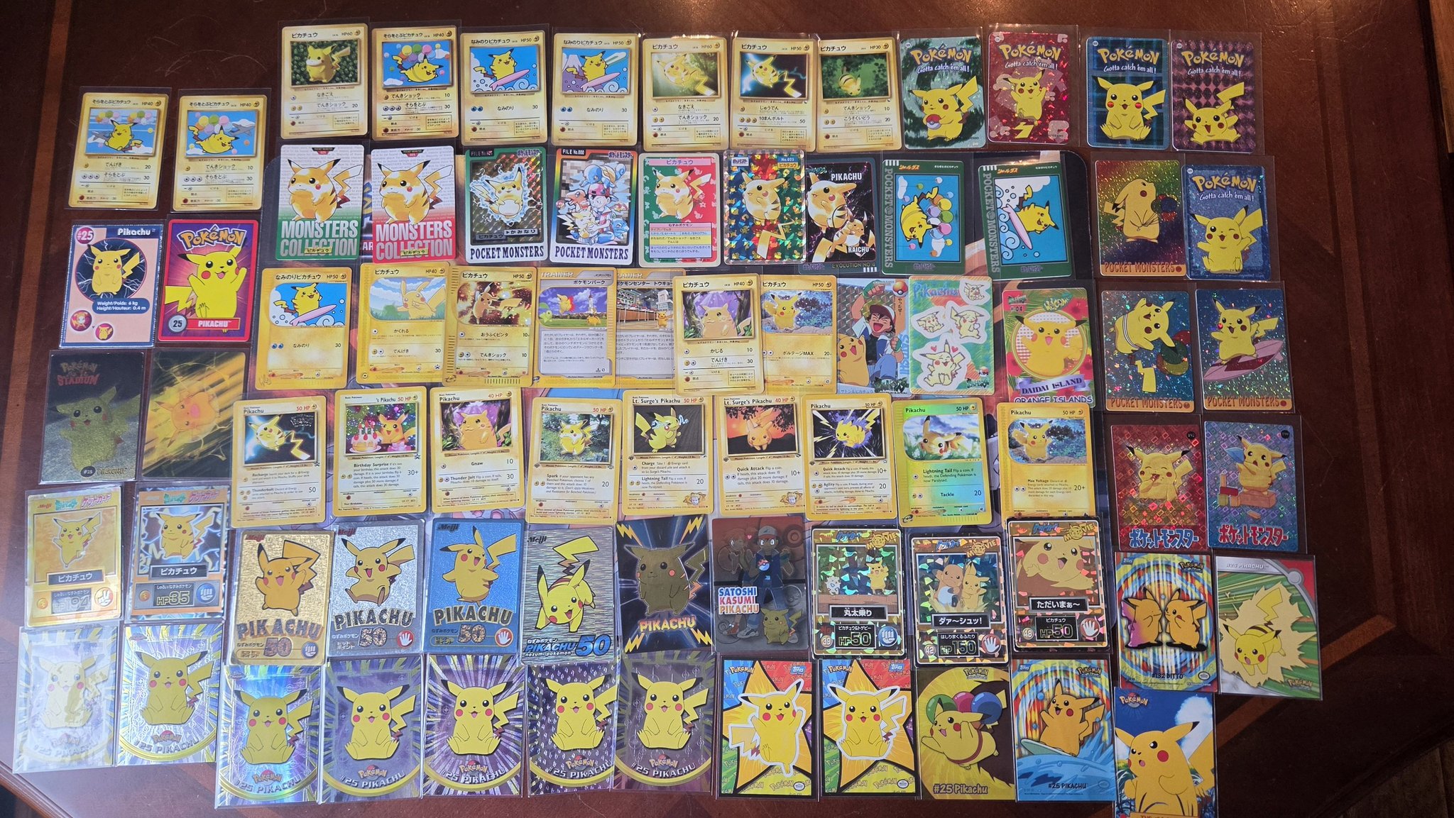 Collector happy with older Pokémon cards despite 30th Anniversary