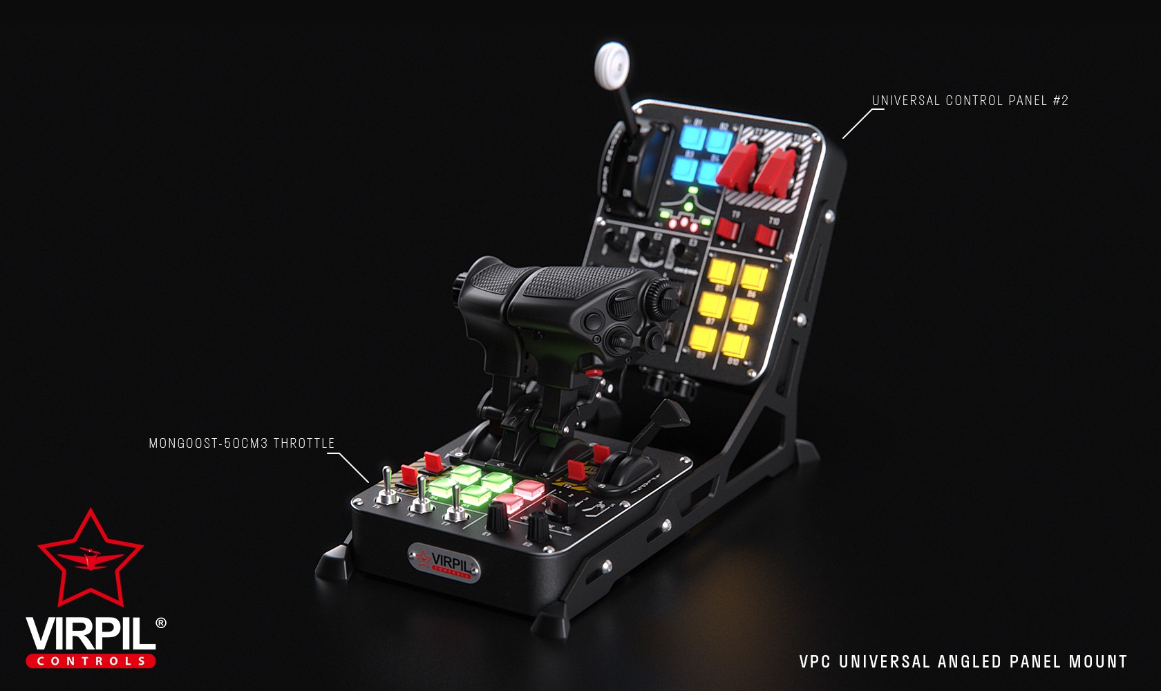 Introducing the VPC MongoosT-50CM4 Throttle! Our MongoosT-50 line