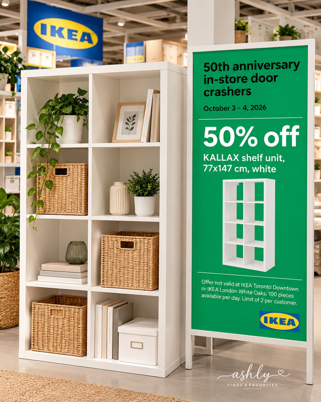 🚨 IKEA 50TH ANNIVERSARY DOOR CRASHER! 🚨 This is a BIG one