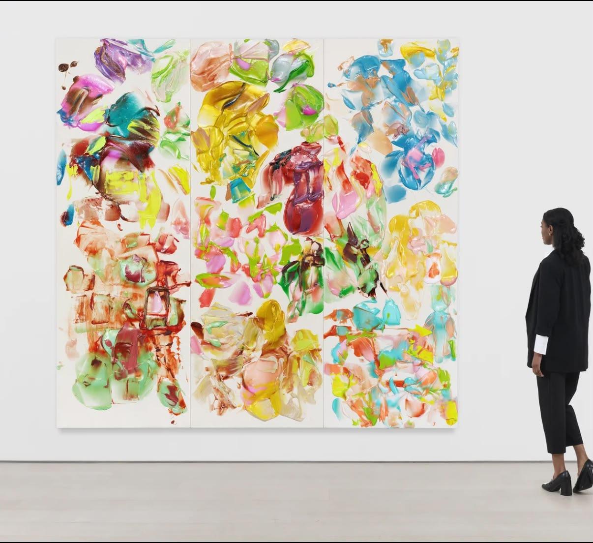 Kenjiro Okazaki's 2026 Acrylic Artwork: 'Et egredietur virga de