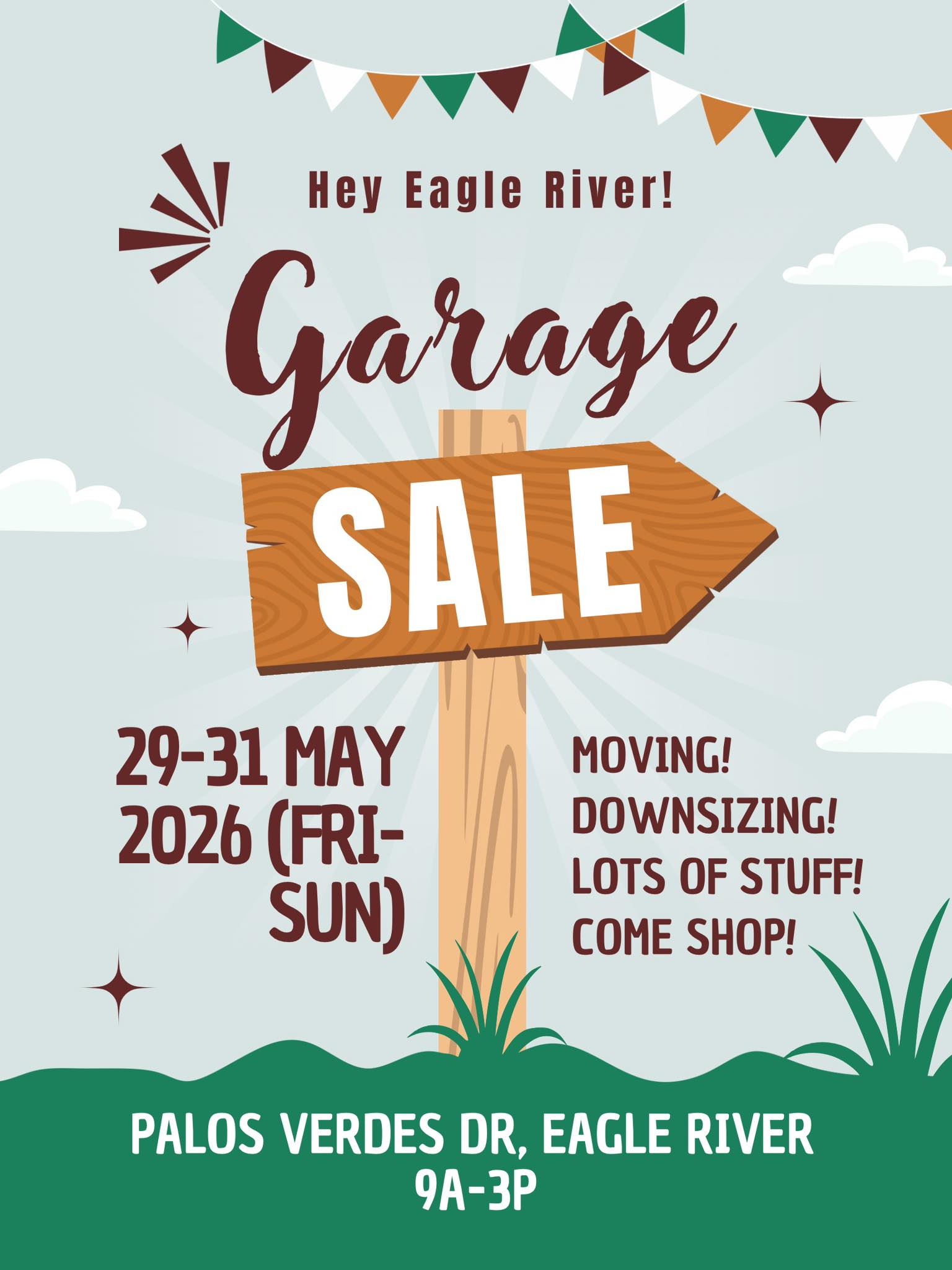 トップス GARAGE SALE series eagle support local Eagle River ALASKA Yard/Garage Sale Ads ONLY! NOT FOR SINGLE ITEM