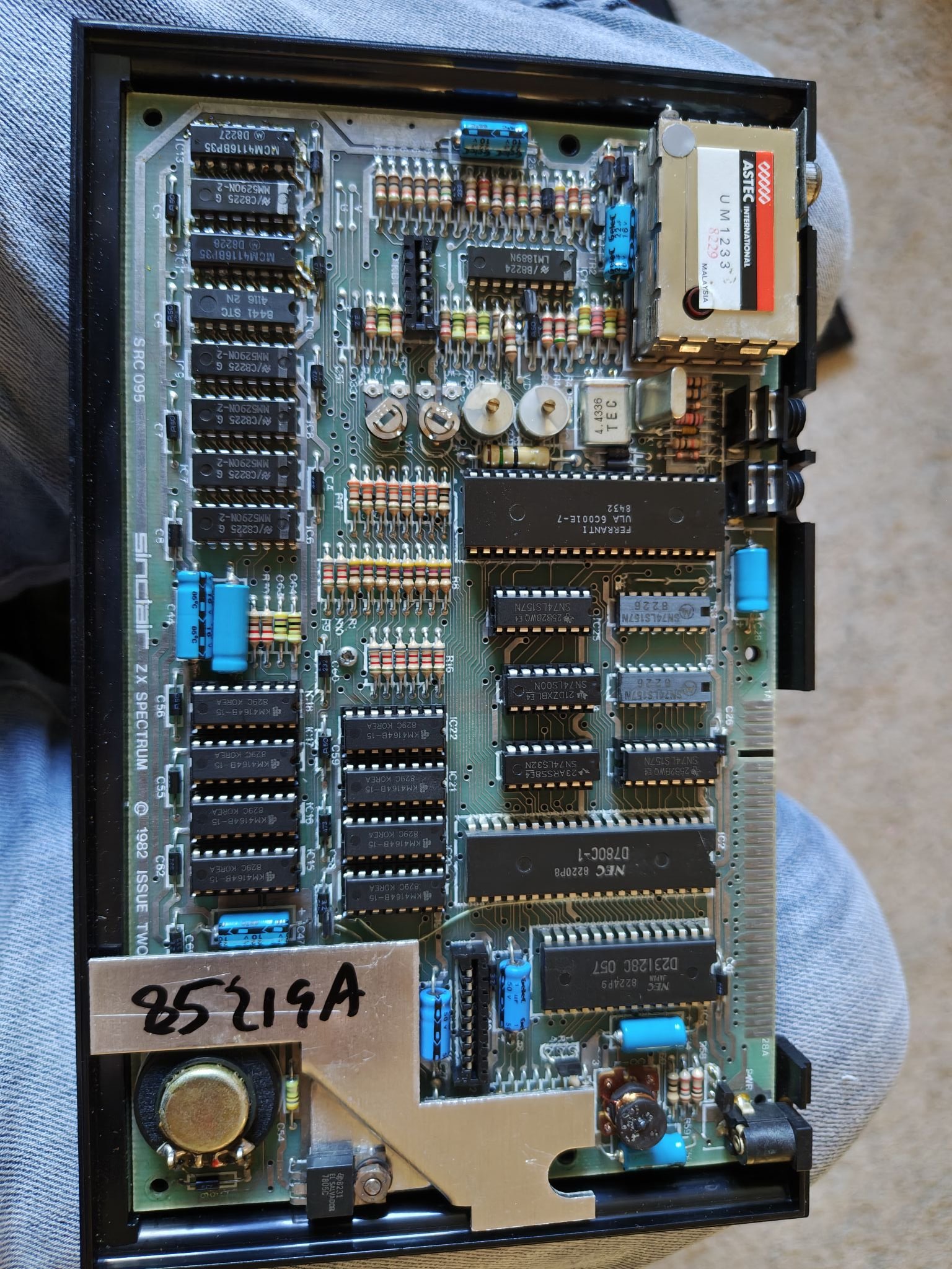 Is this ZX Spectrum motherboard original or modified?