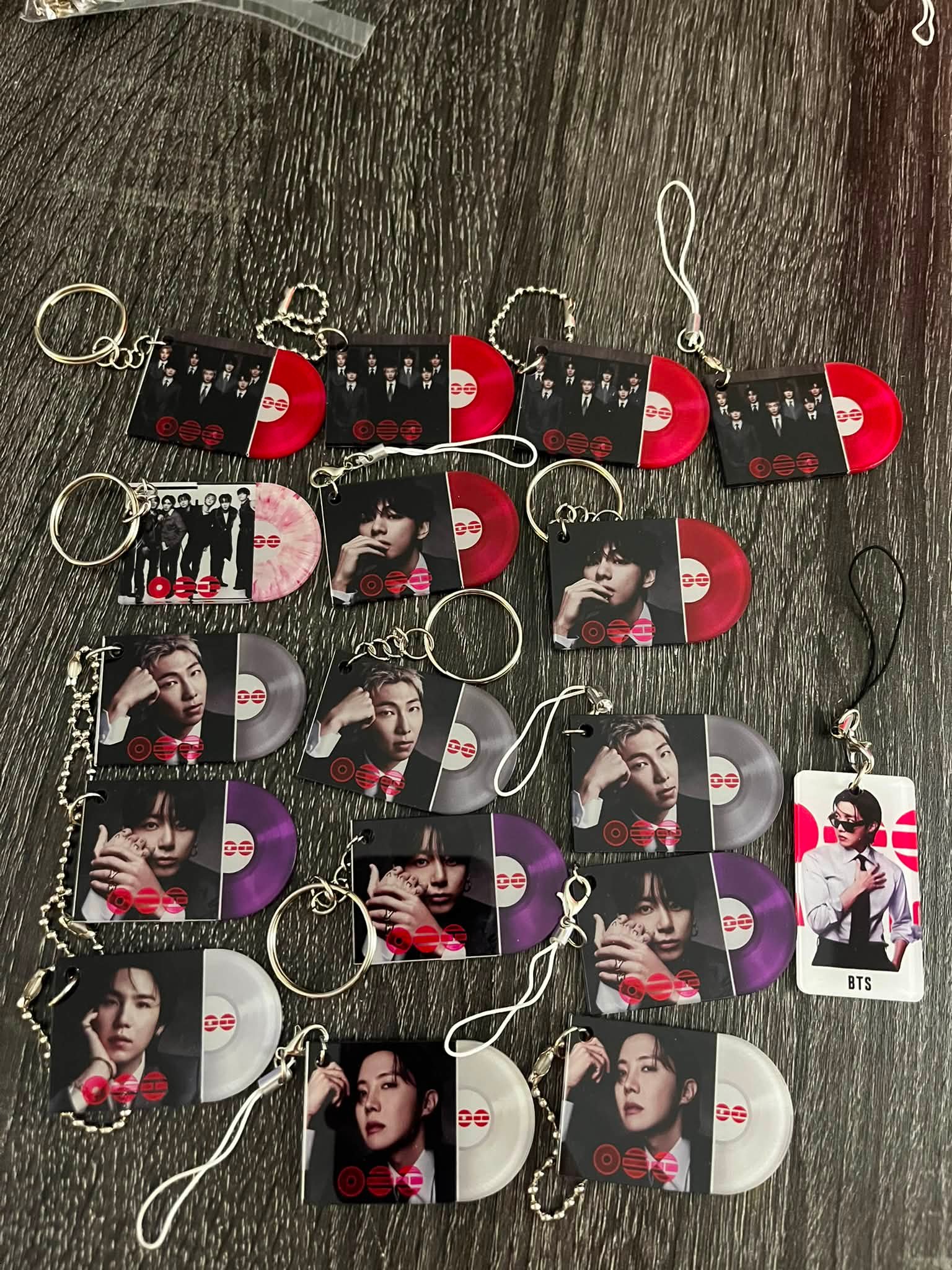 Handmade BTS accessories for sale: $3 each, shipping $5.50