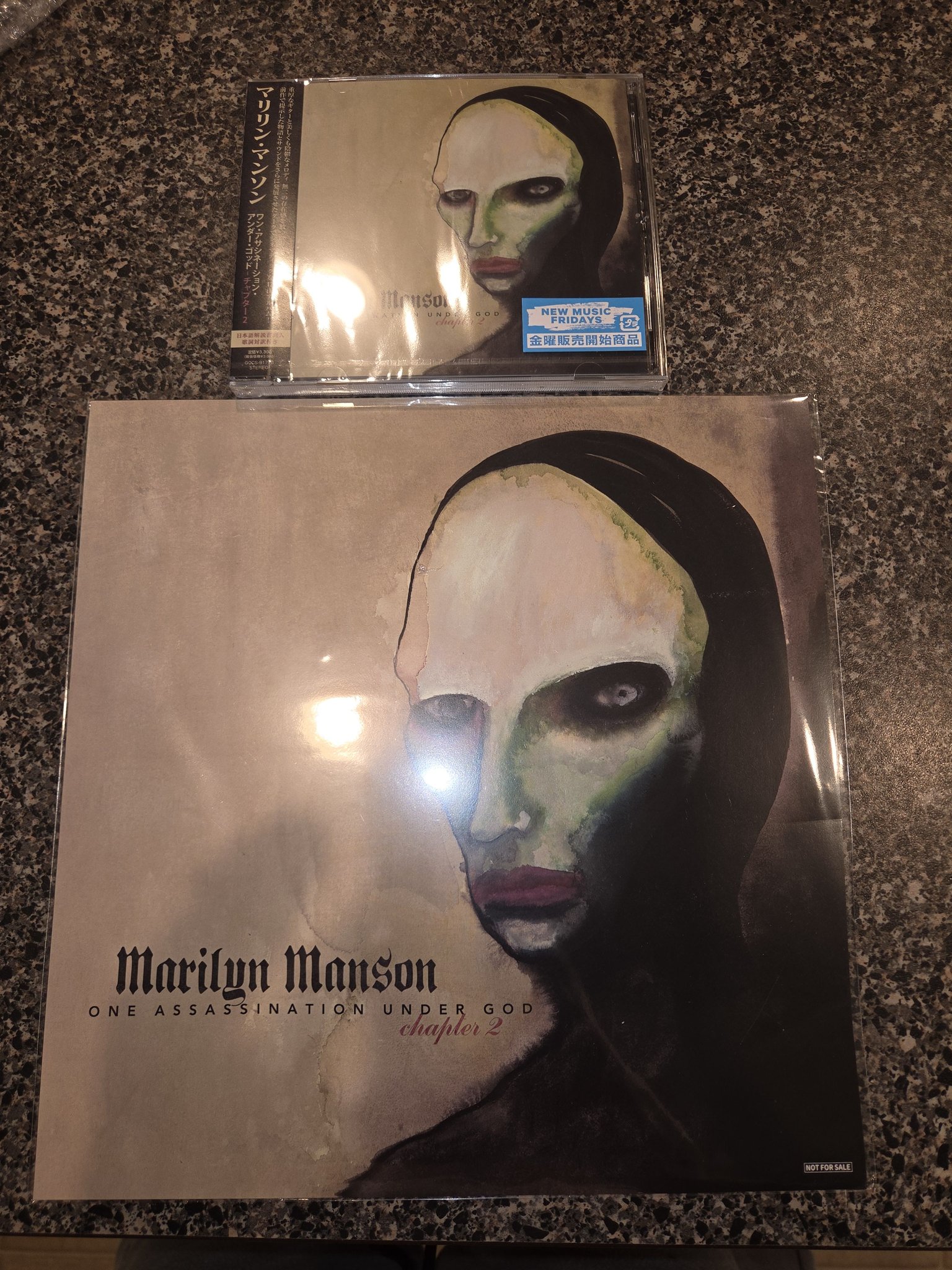 Got the poster flat and the jap cd thanx to Mike Troxell!