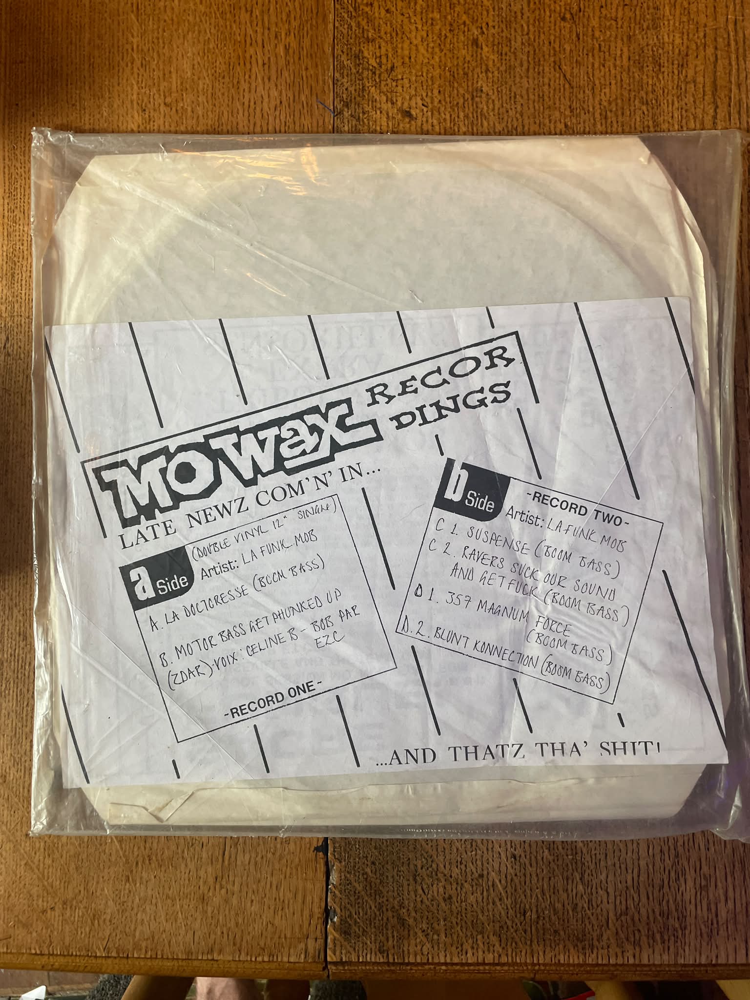 2014 Urban Archaeology 21 Years of Mo Wax 1st Edition - Super rare