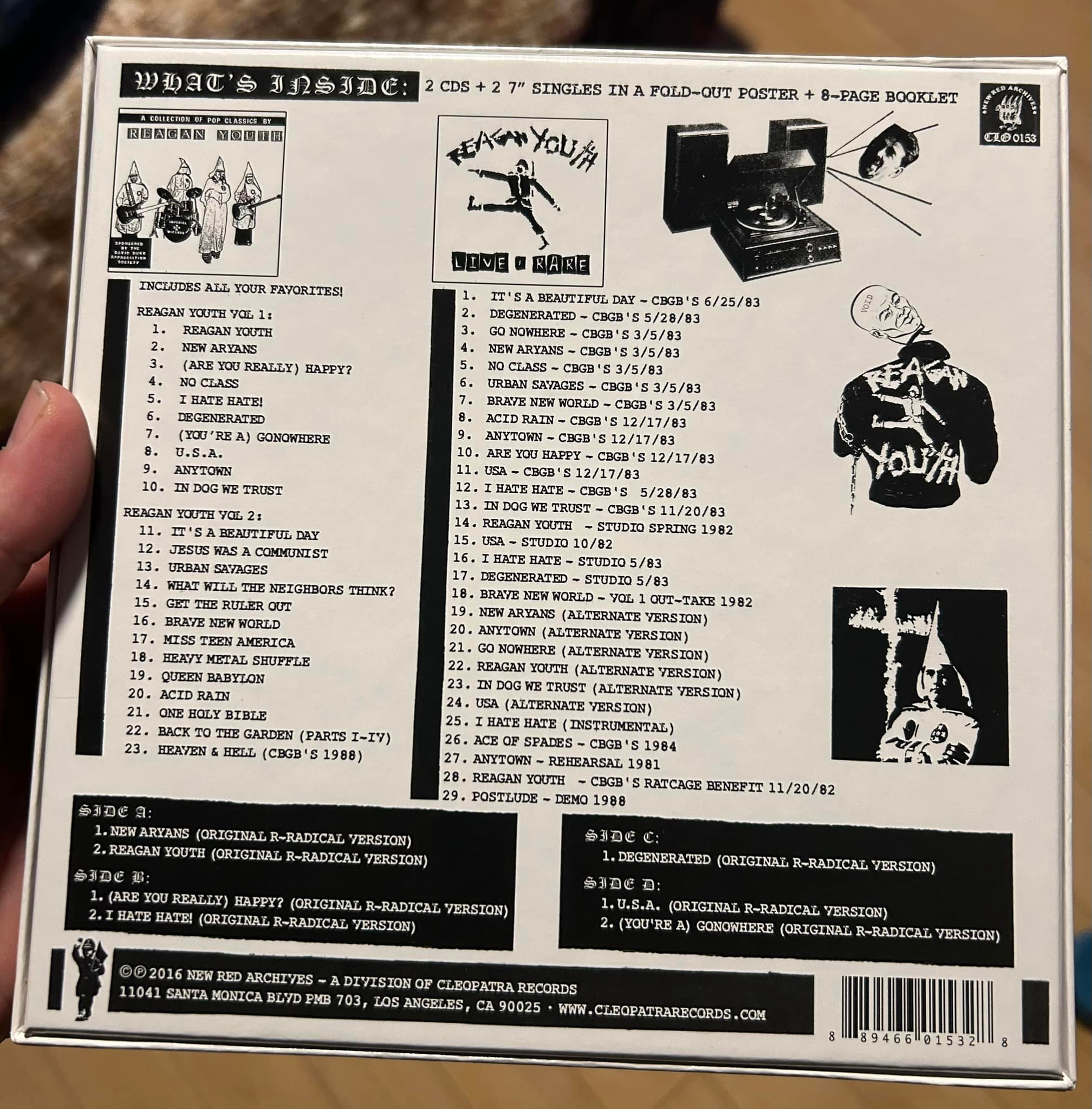 Box set with rare music and extras
