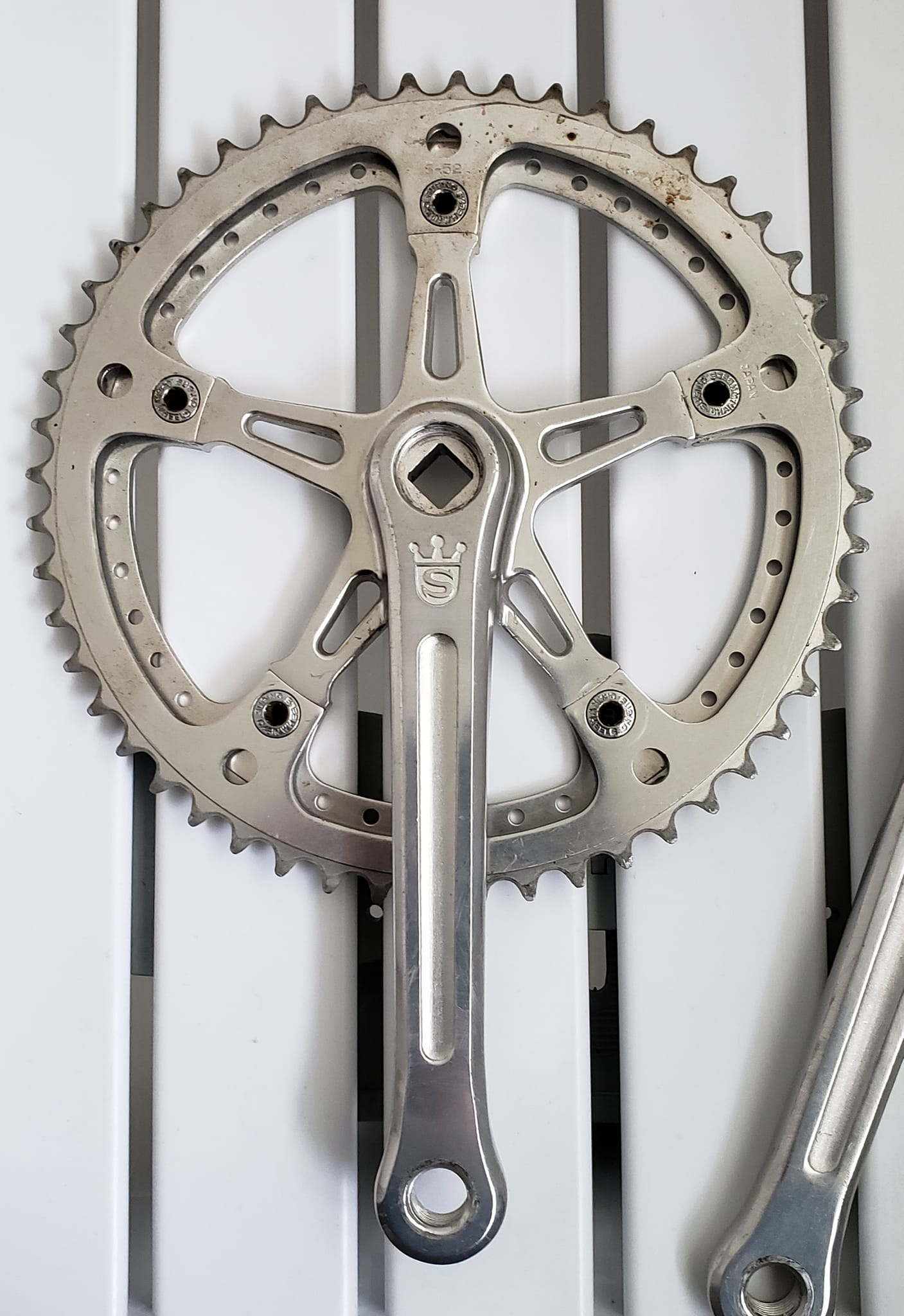 Sugino crankset with 49t chainring