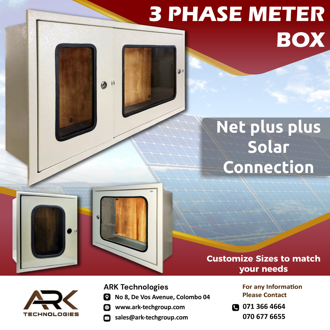 ARK - Energize your solar setup with our 3-phase meter box ⚡️🌤 For ...