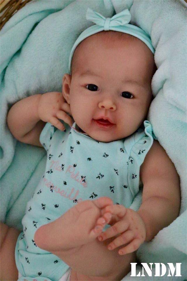 Introducing Mei Lien! 🎉❤️😃 My latest baby for Lifelike Babies