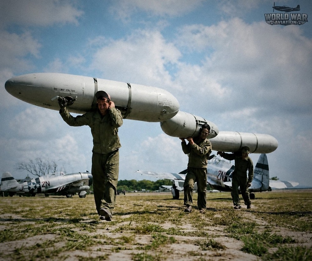 WW2 paper drop tanks extend fighter range